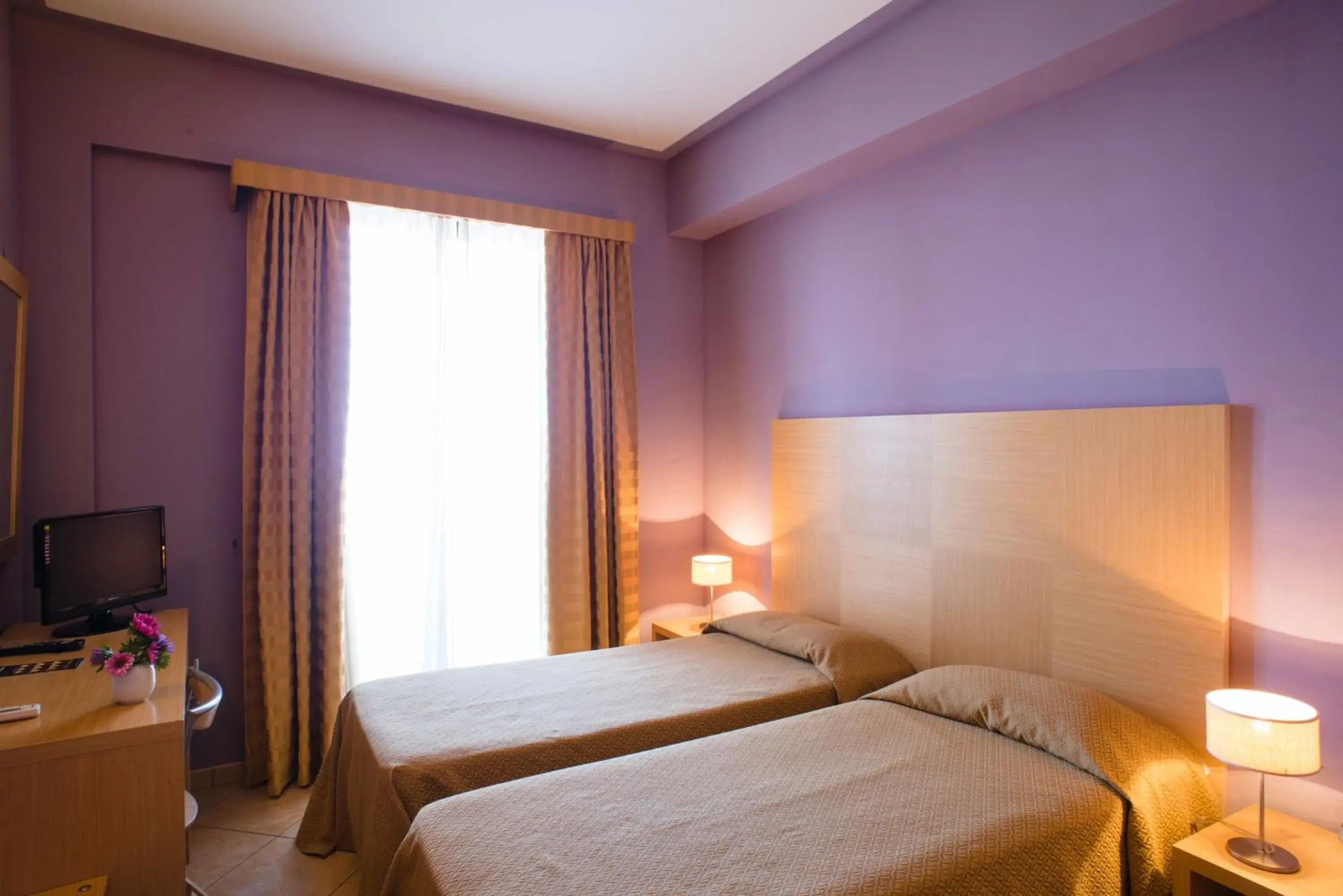 Bed in Hotel Villa Mare