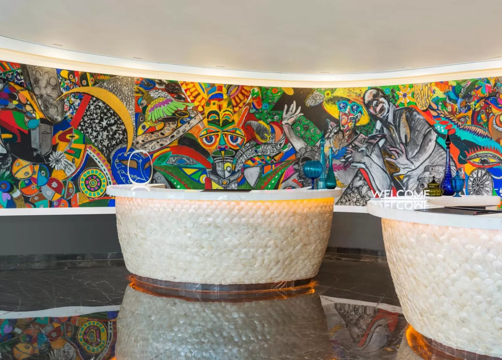 Lobby or reception in W Goa