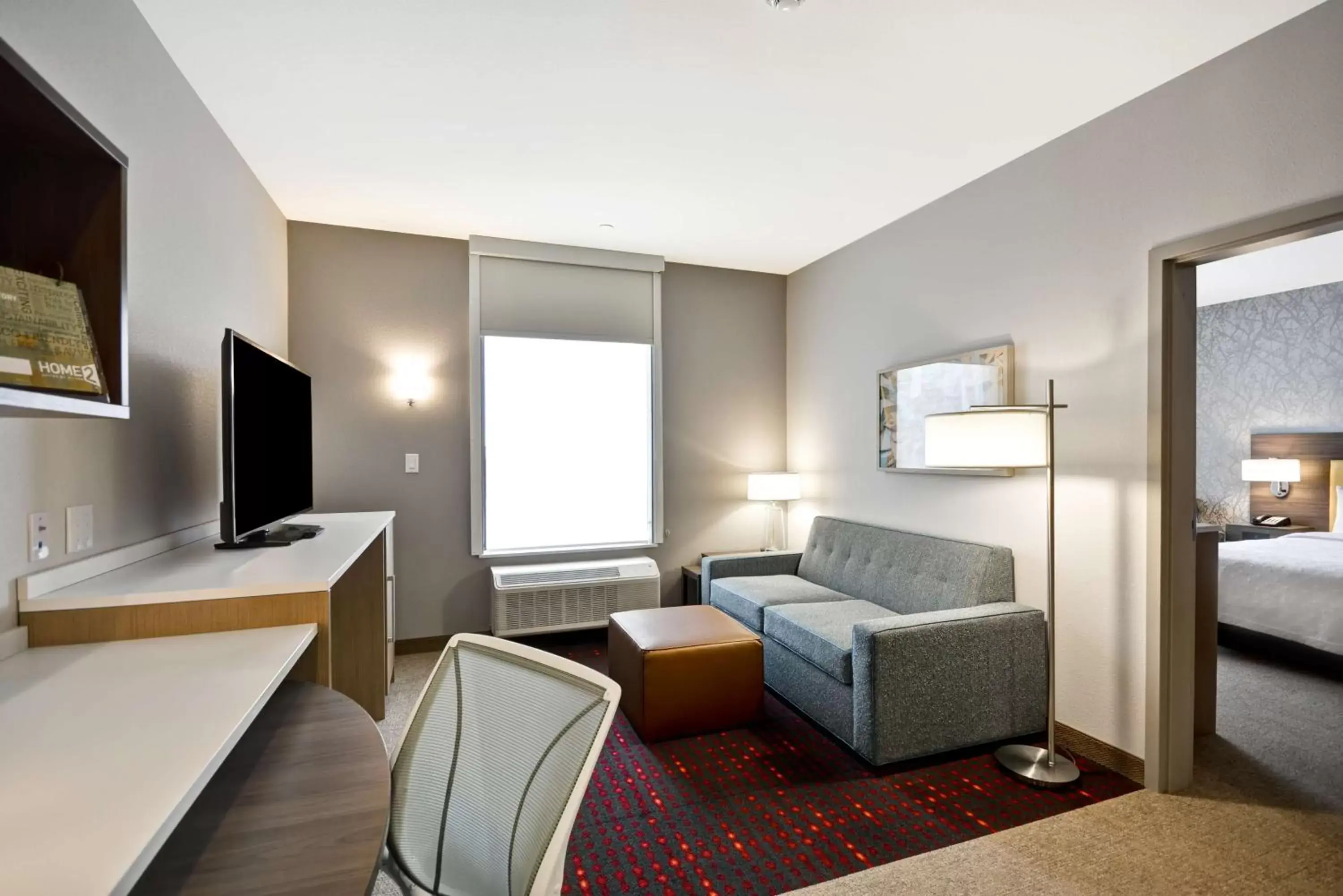 Bedroom, Seating Area in Home 2 Suites By Hilton Fairview Allen