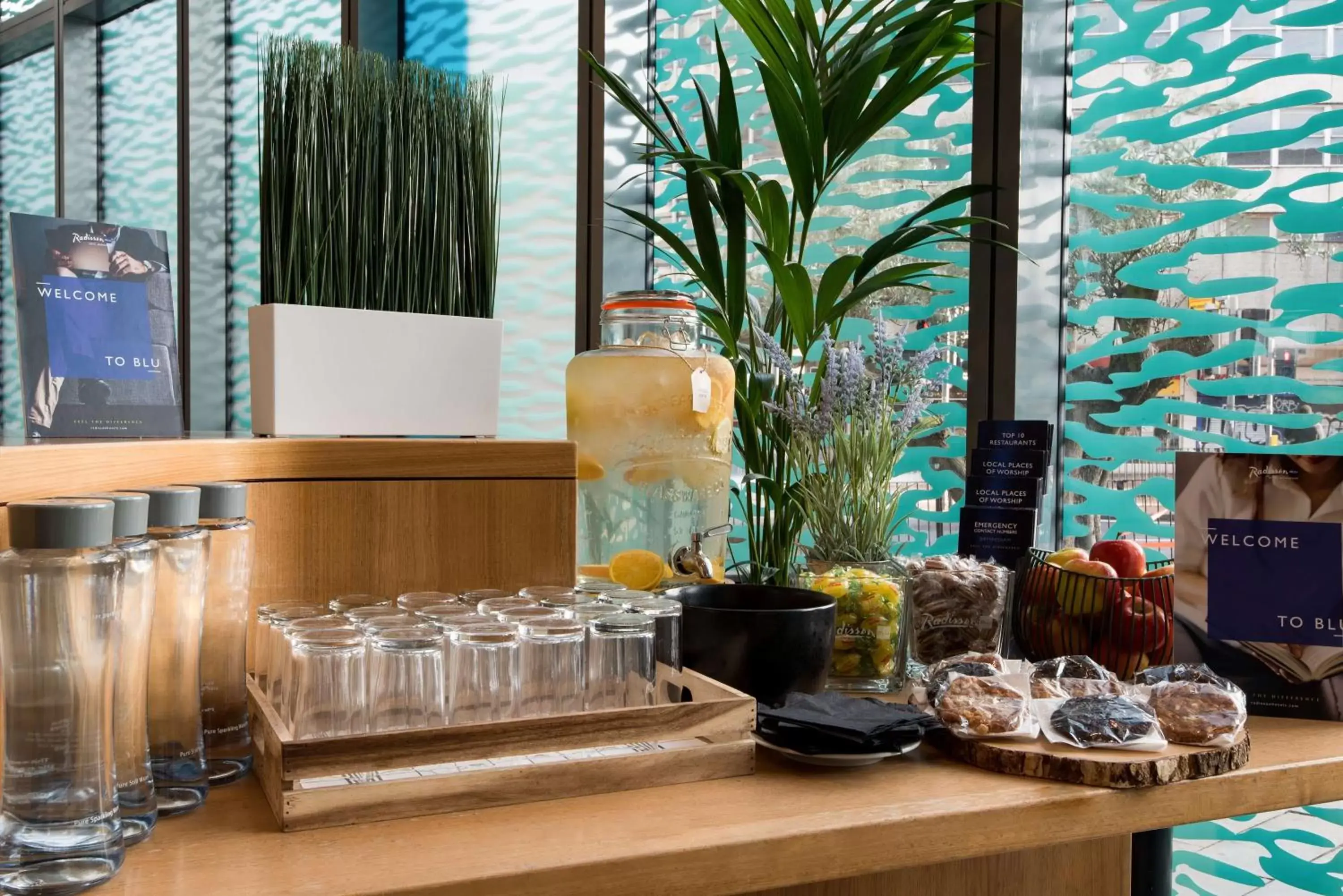 Lobby or reception in Radisson Blu Hotel, Birmingham