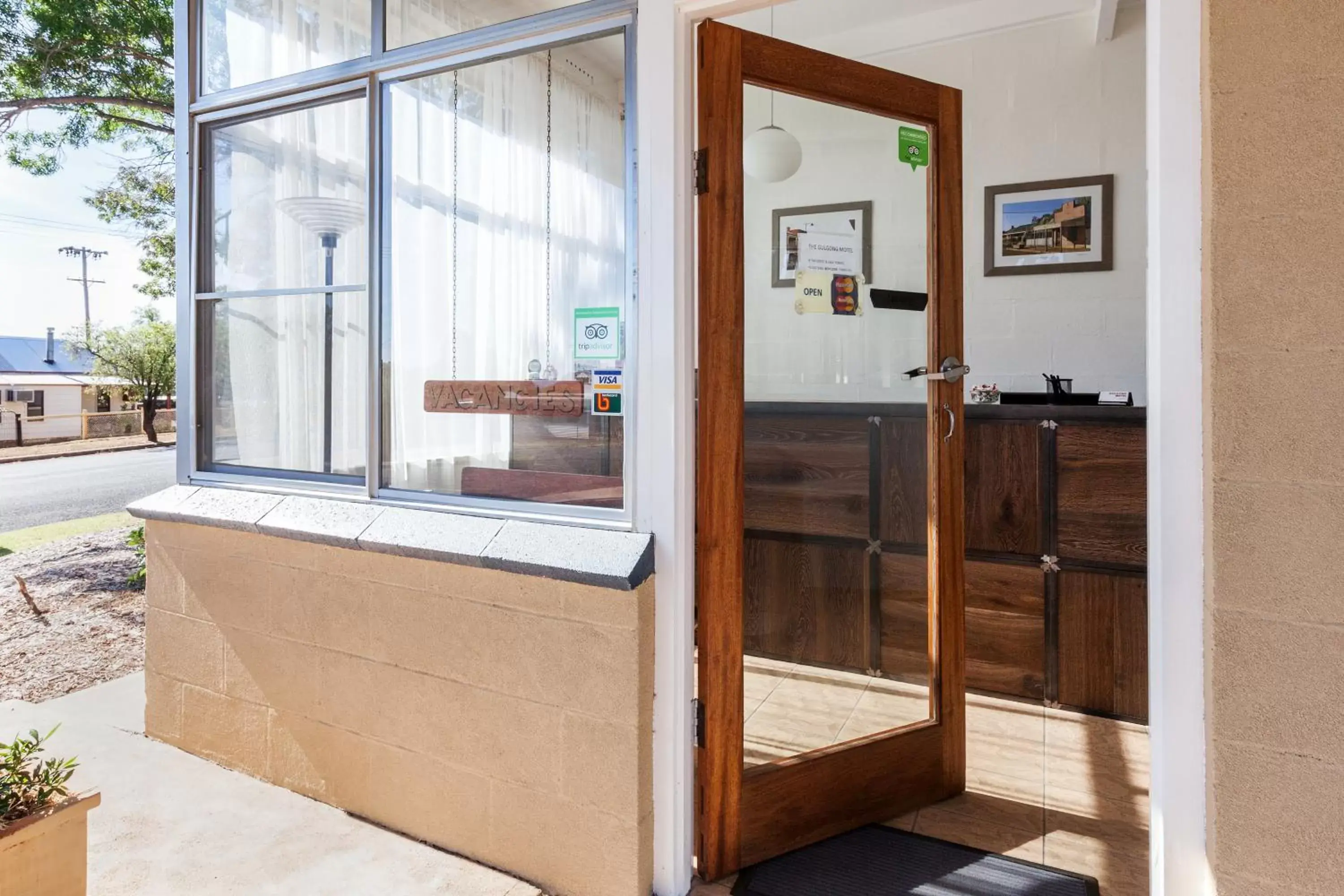 Lobby or reception in Gulgong Motel