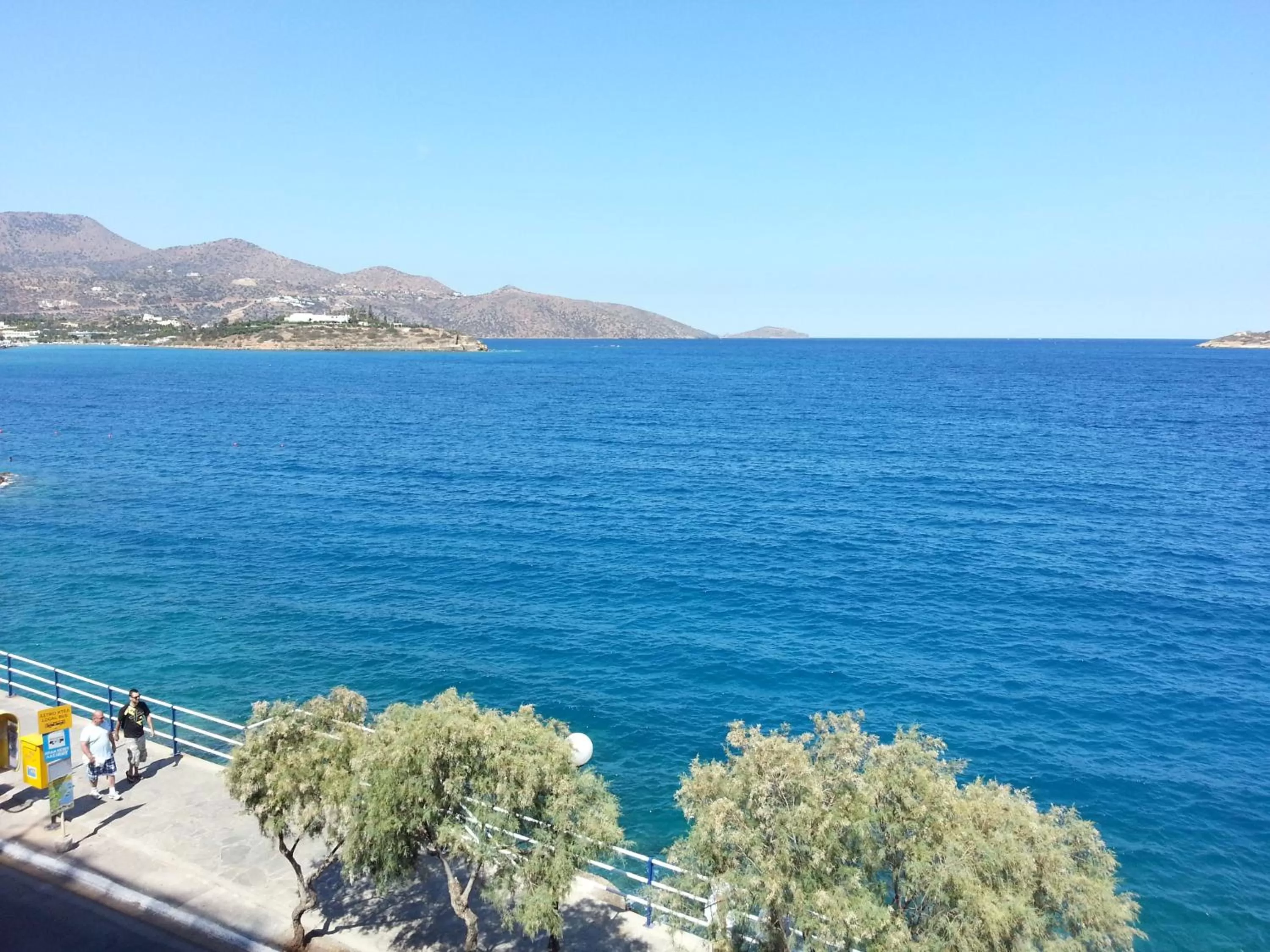 Natural landscape in Angelos Hotel