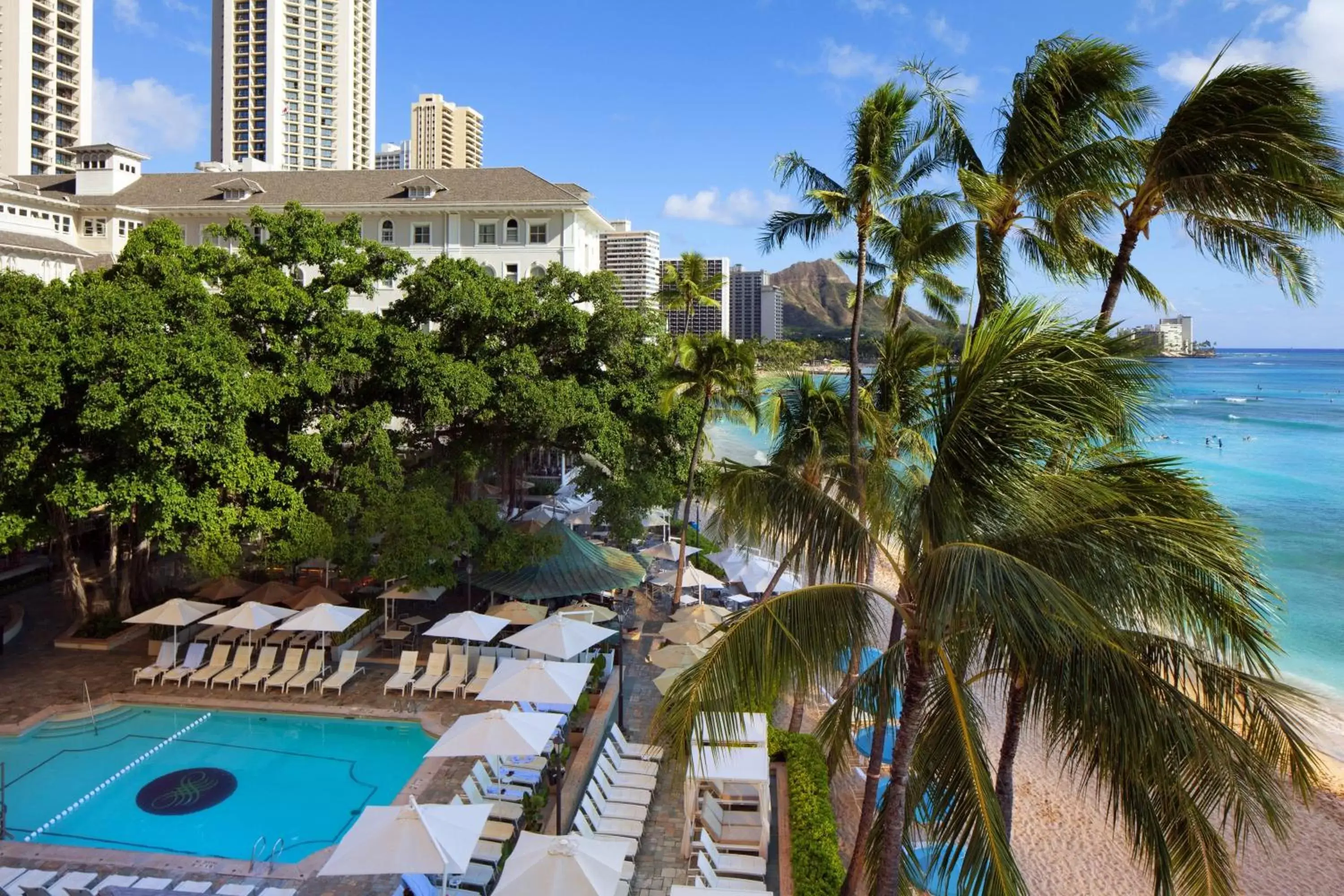 Property building, Pool View in Moana Surfrider, A Westin Resort & Spa, Waikiki Beach