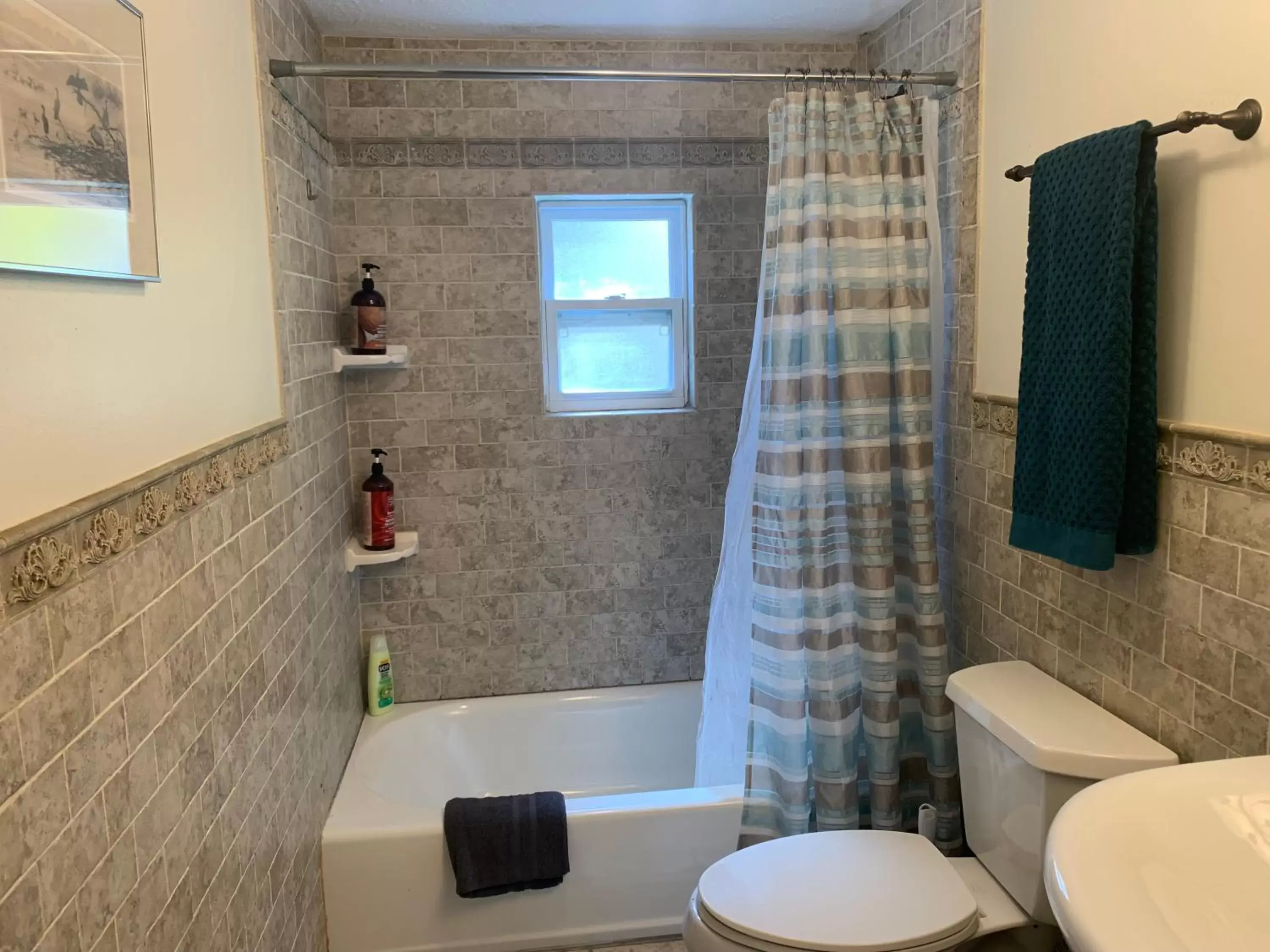Shower, Bathroom in Nature Coast Inn & Cottages