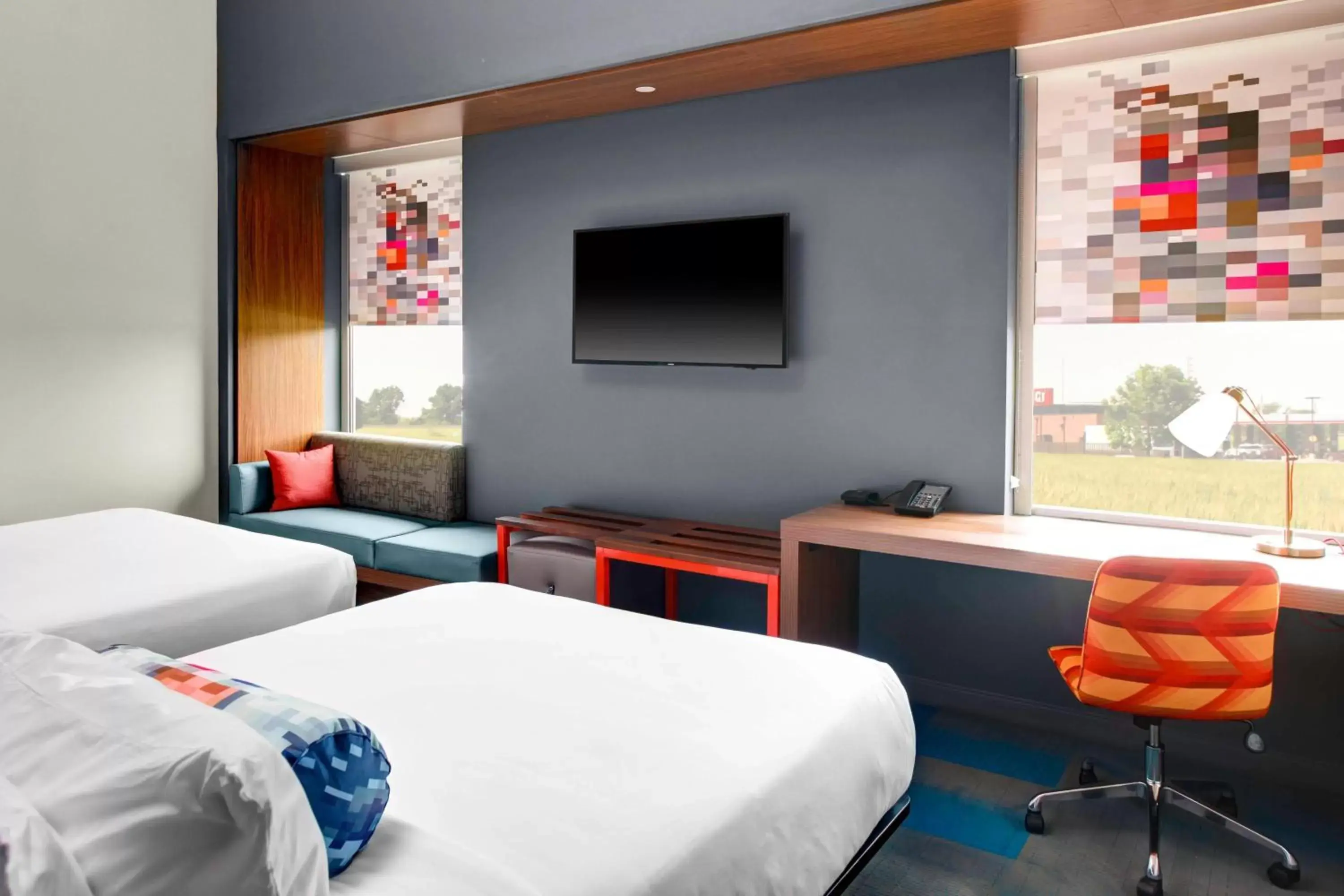 Queen Room with Two Queen Beds - Hearing Accessible in Aloft Wichita Queen Room with Two Queen Beds - Hearing Accessible in Aloft Wichita
