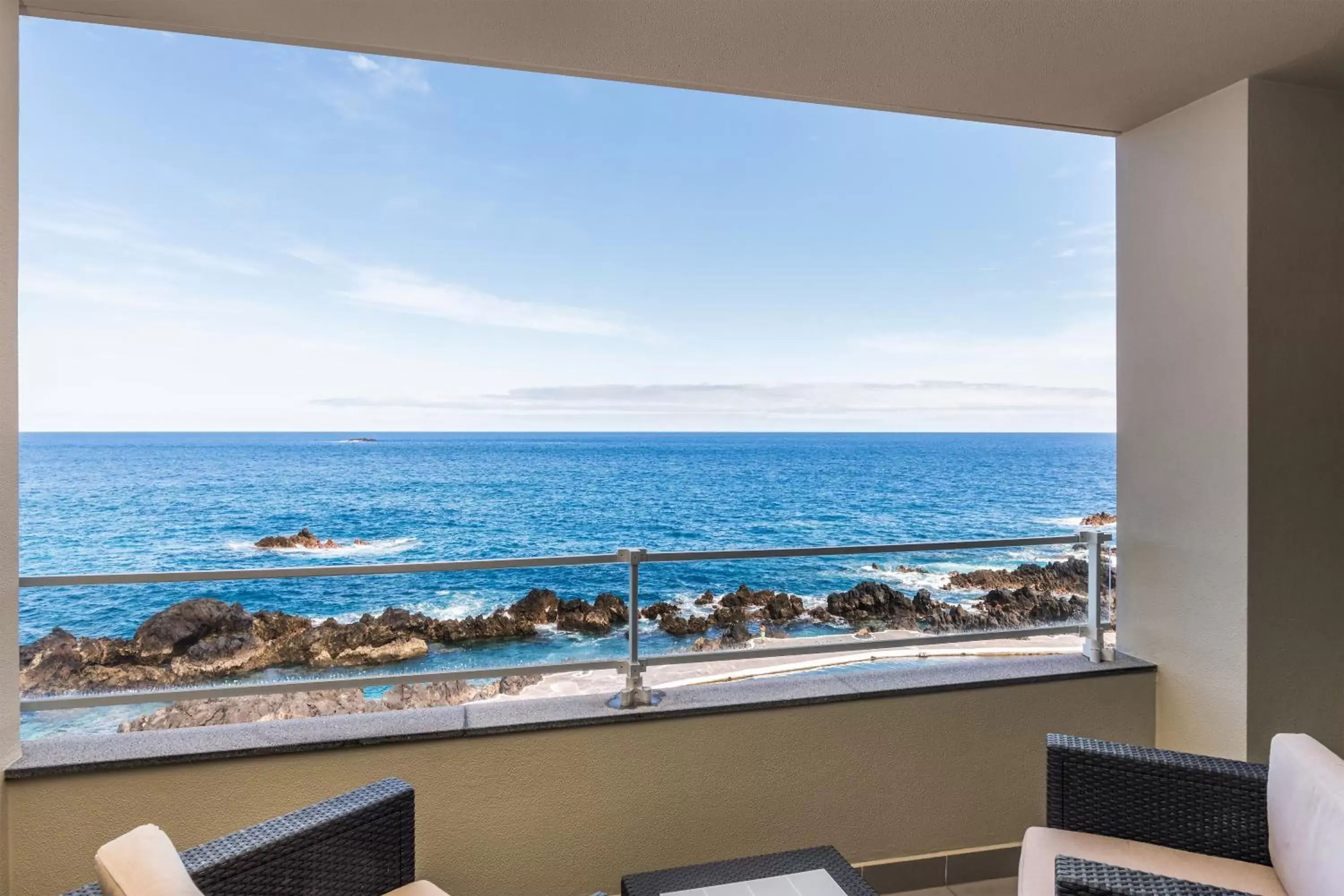 Balcony/Terrace, Sea View in Aqua Natura Madeira