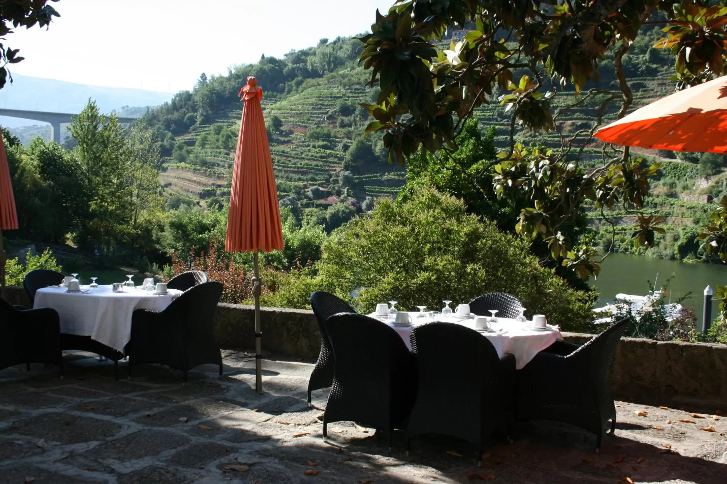 Patio, Restaurant/Places to Eat in Quinta da Ermida - Turismo de Habitacao