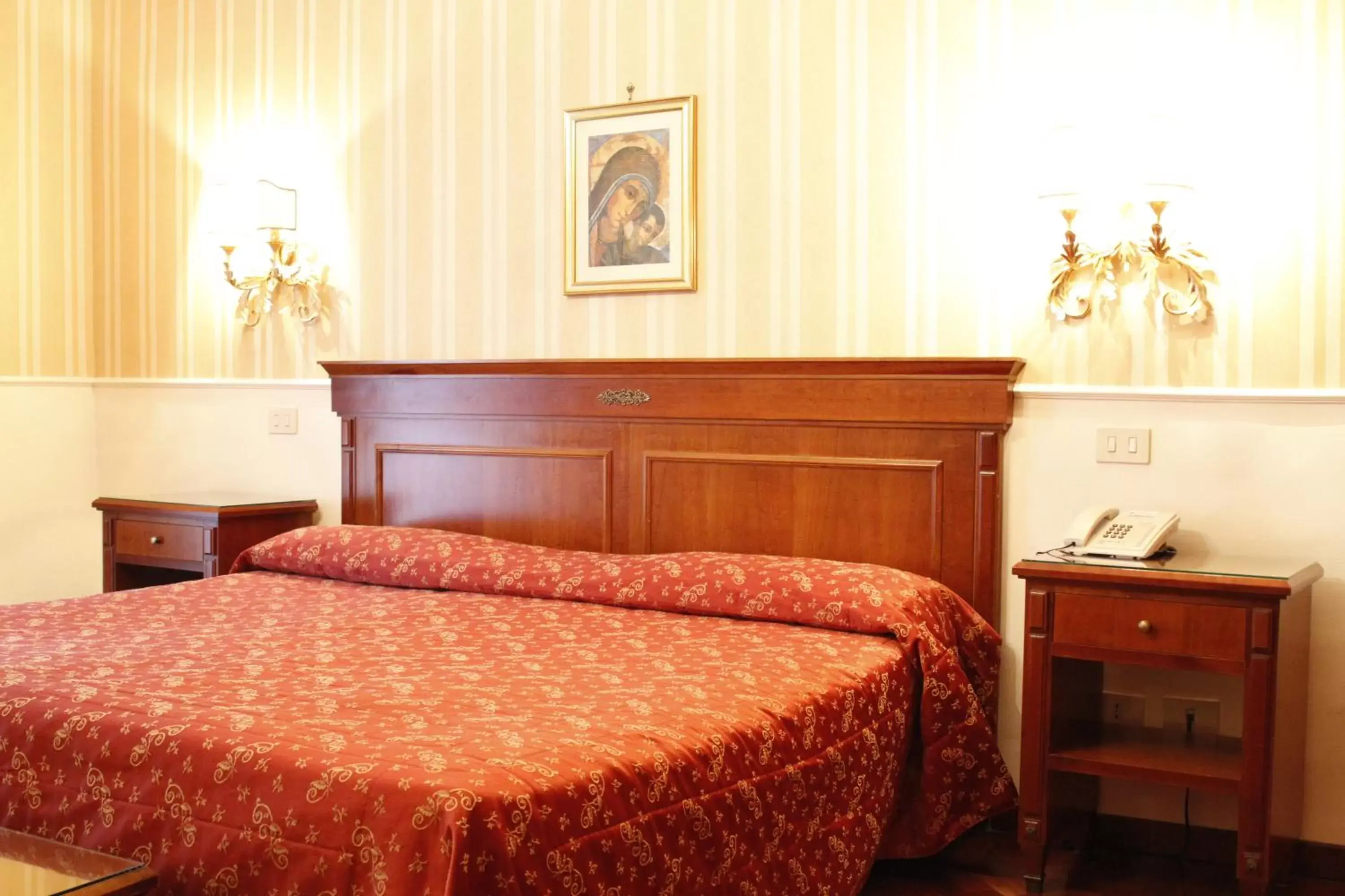 Bedroom, Bed in Hotel Torino