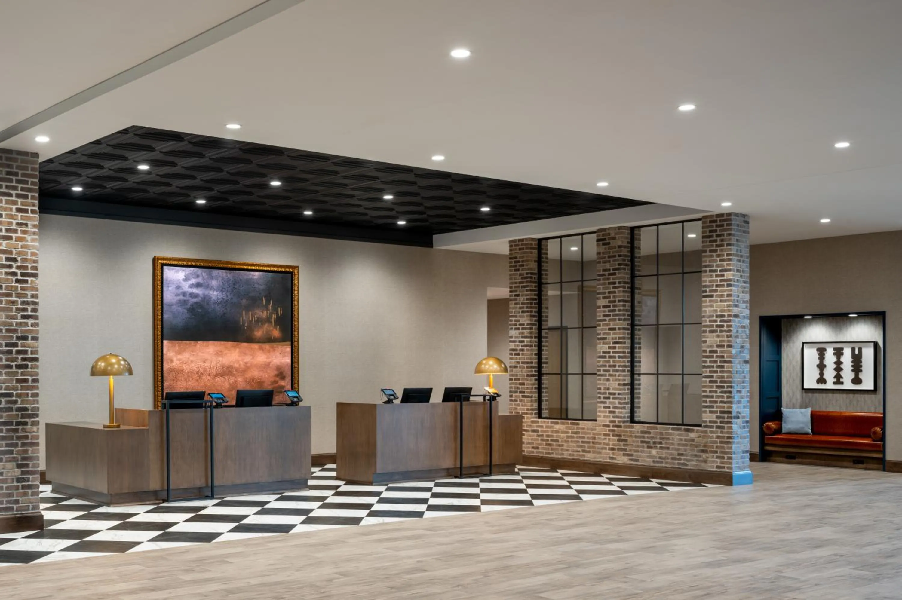 Lobby or reception in Delta Hotels by Marriott Wichita Falls Convention Center