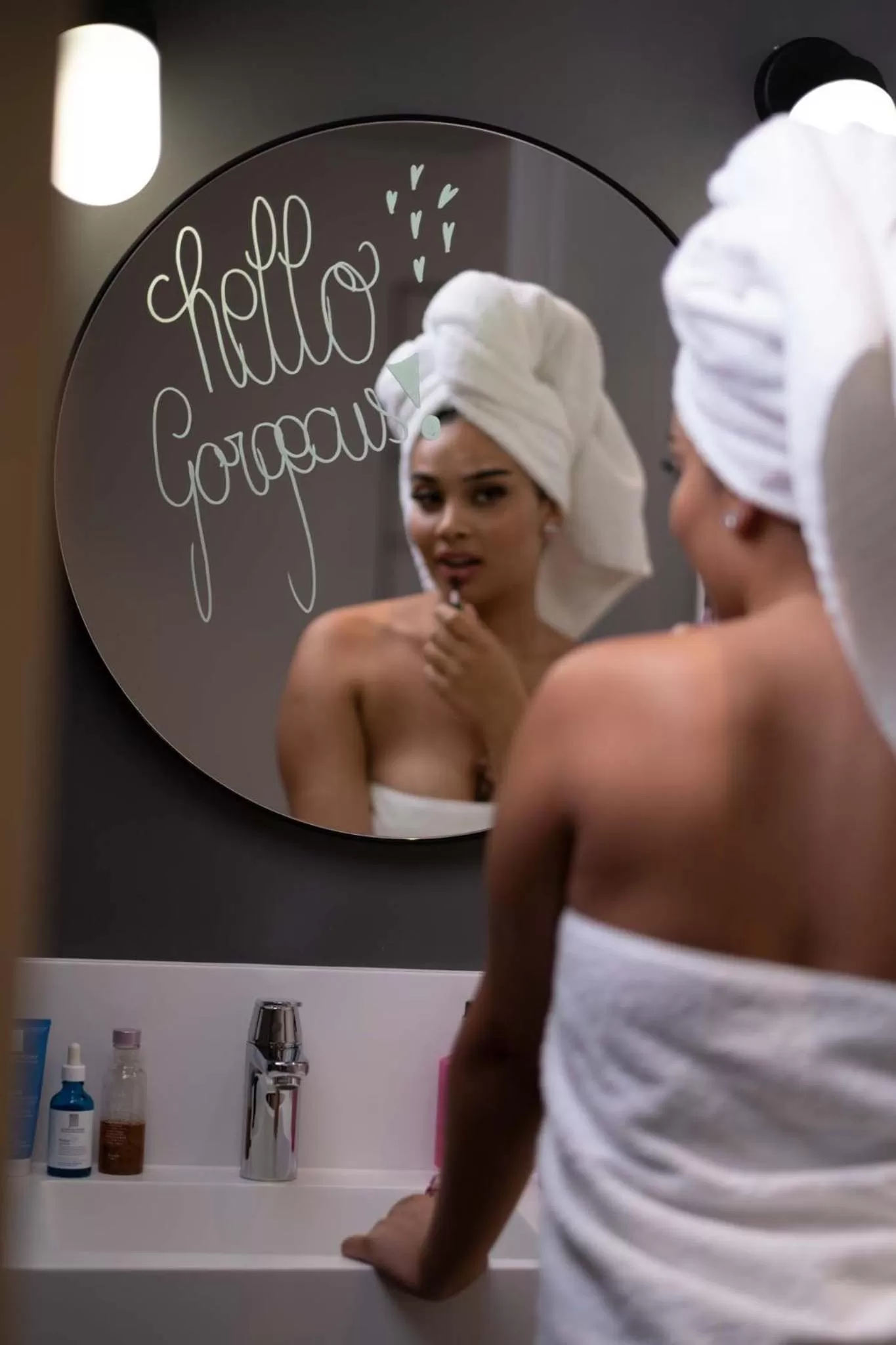 Bathroom in Moxy Sion