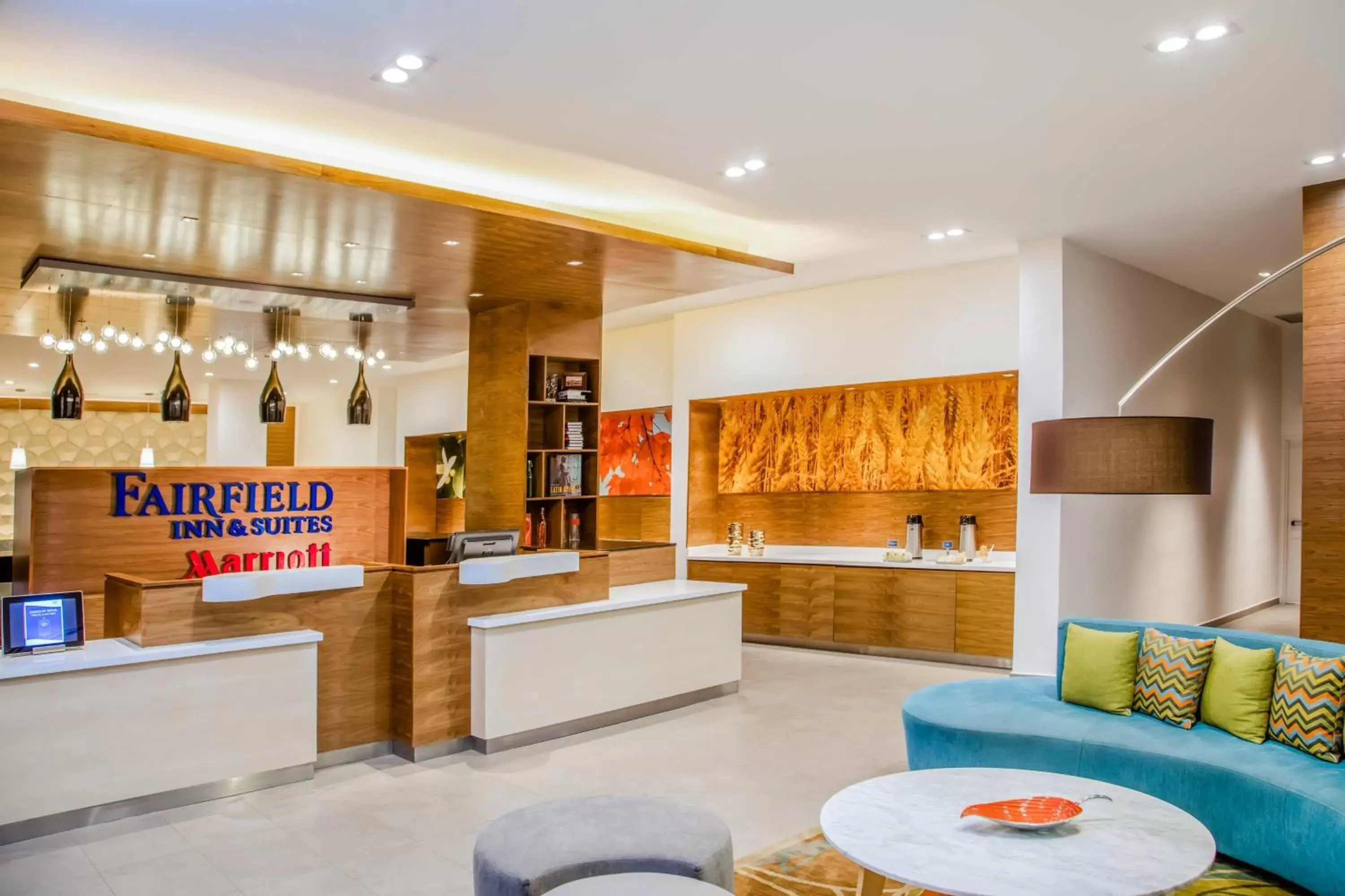 Lobby or reception in Fairfield Inn & Suites Queretaro Juriquilla