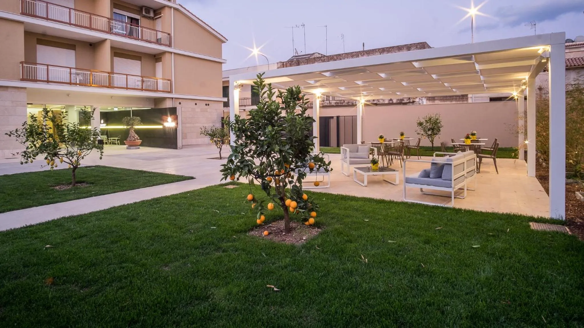 Garden view in Netum Hotel