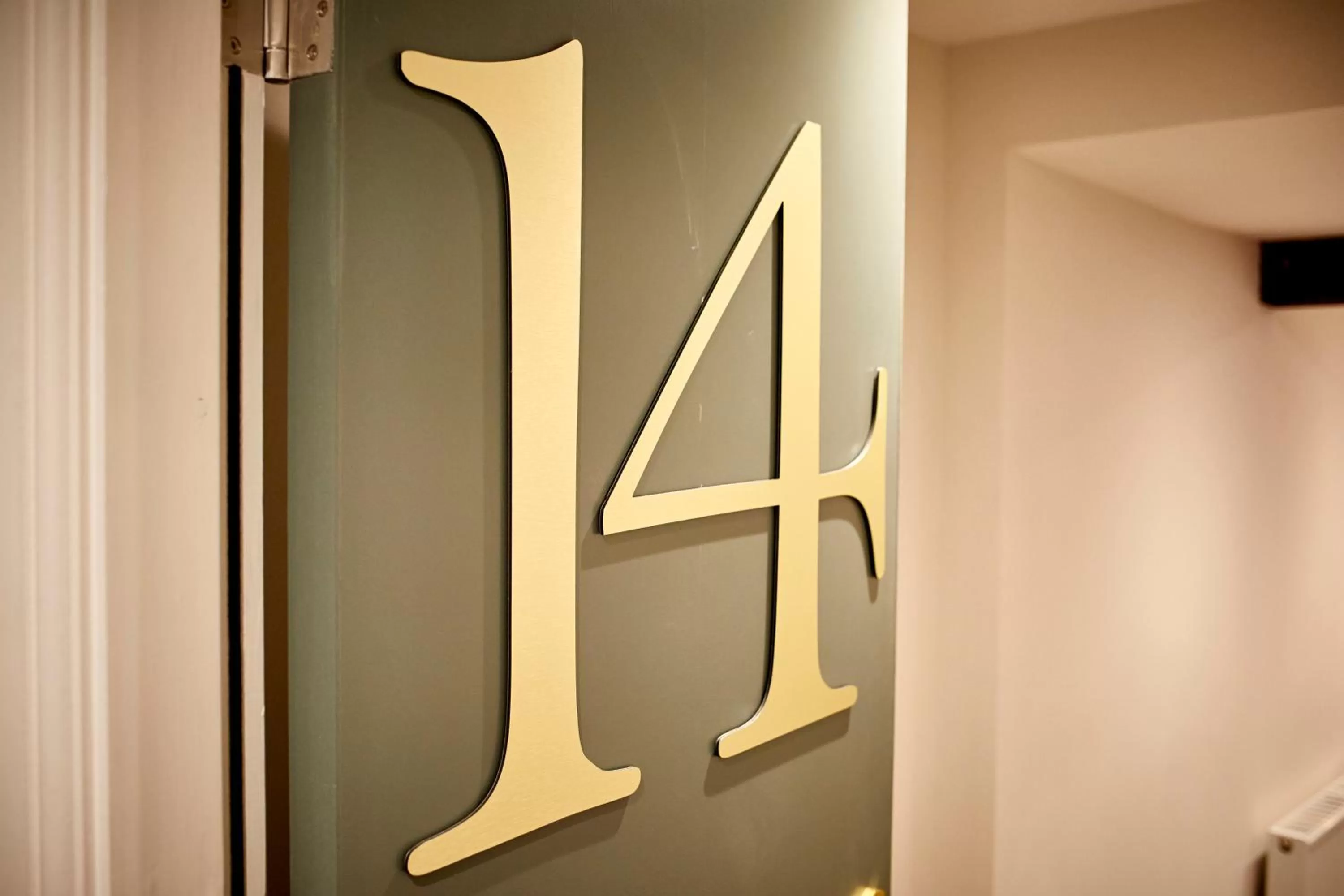 Logo/Certificate/Sign in Three Cranes Serviced Apartments