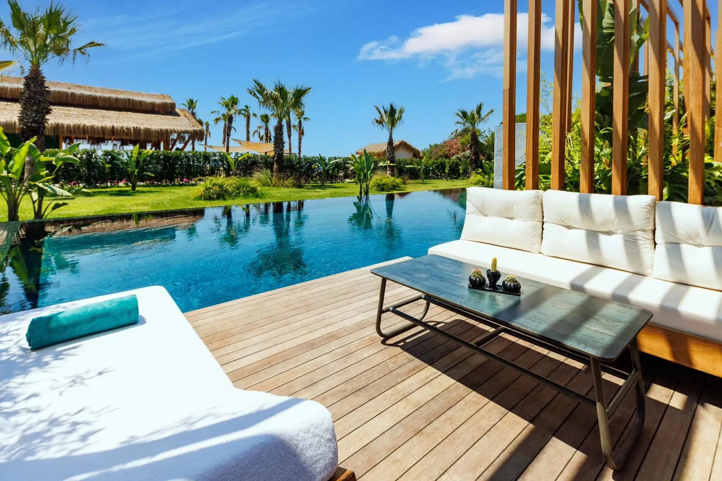 Spring, Swimming Pool in Sirene Belek Hotel