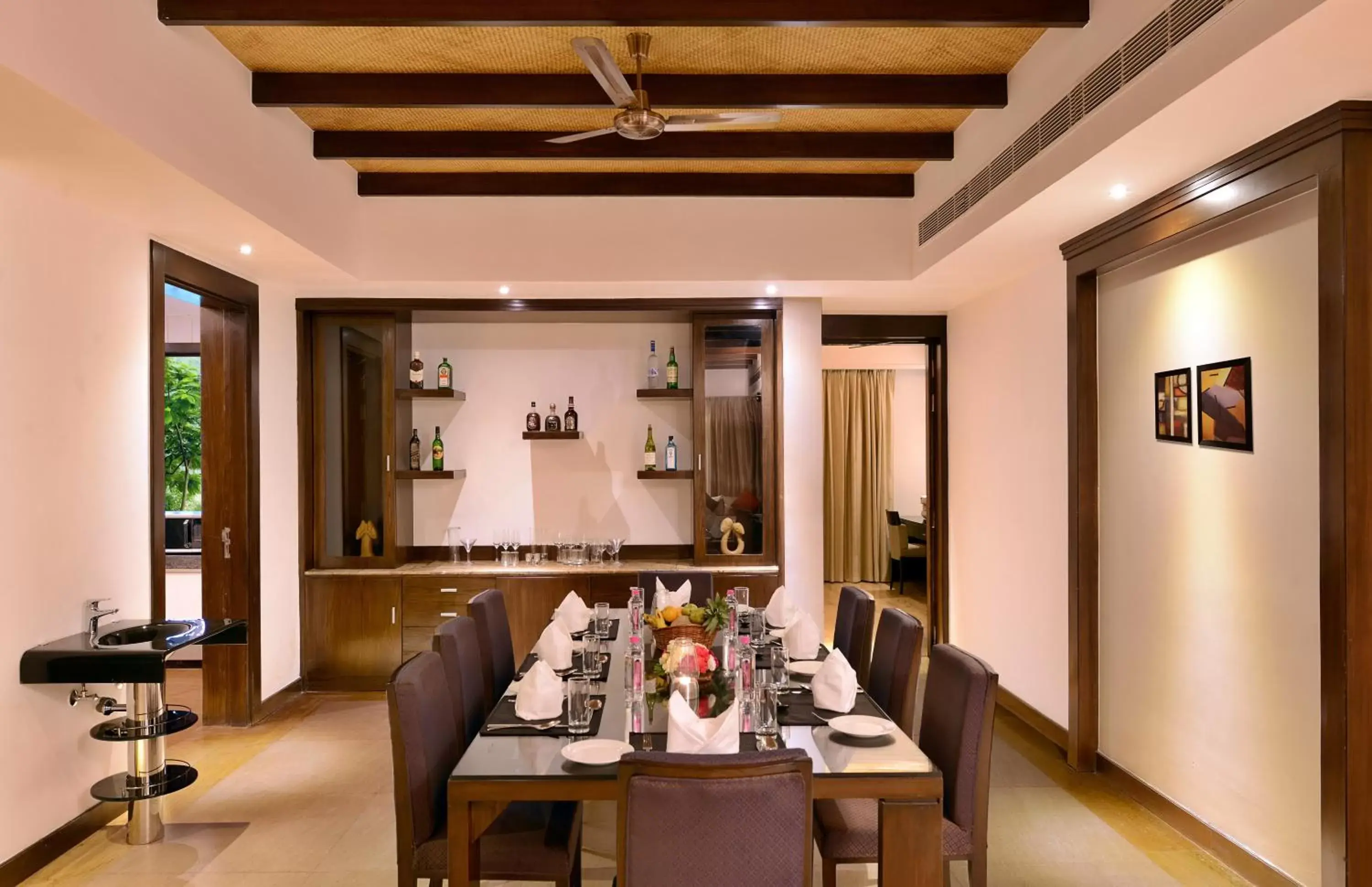 Dining area, Restaurant/Places to Eat in The Ananta Udaipur Resort & Spa