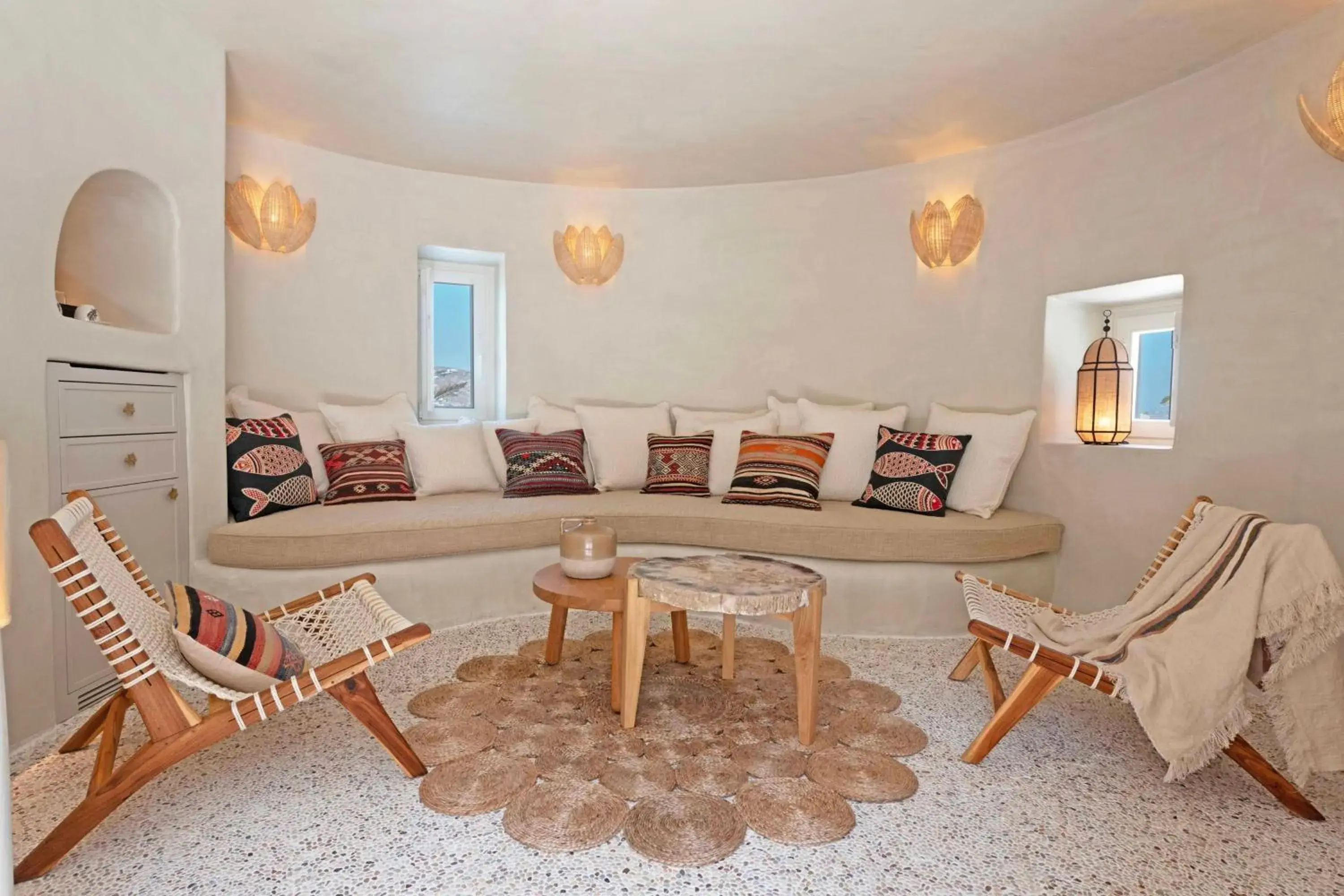 Bedroom, Seating Area in Santa Marina, a Luxury Collection Resort, Mykonos