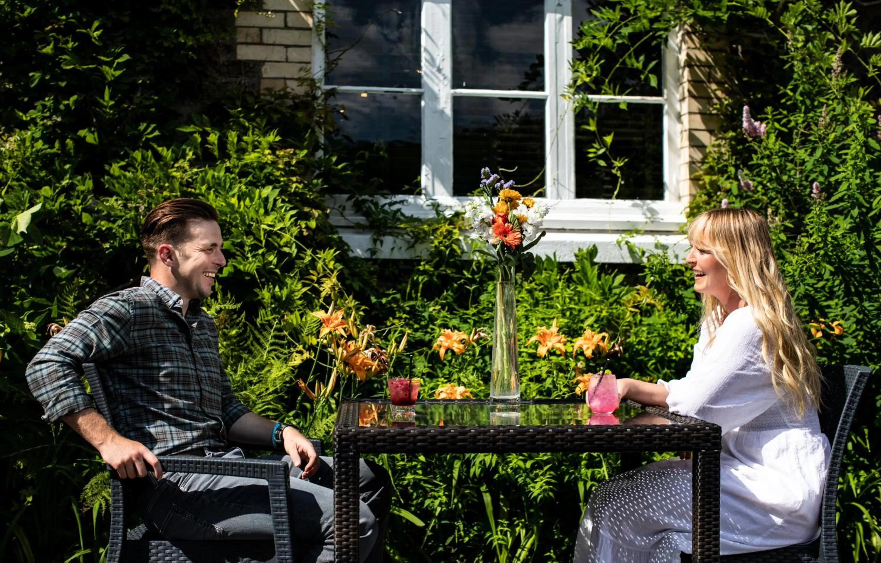 People in Broomhill Estate Boutique Art Hotel