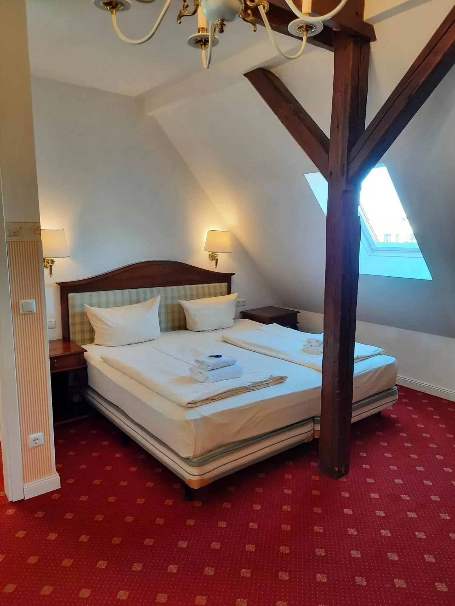 Photo of the whole room, Bed in Landhaus Bode