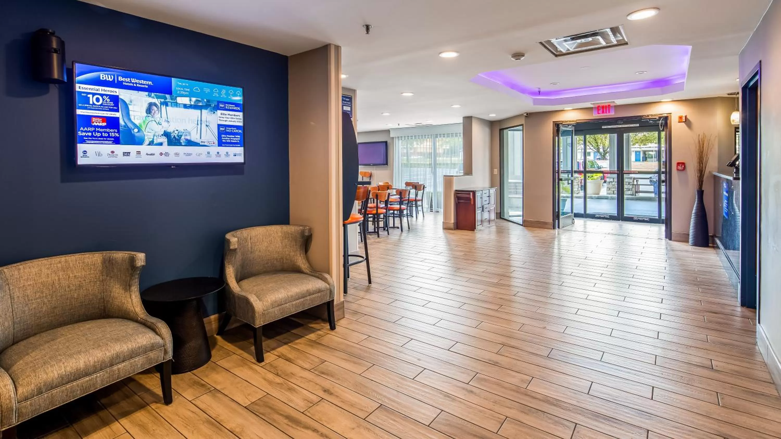 Lobby or reception in Best Western Inn Florence