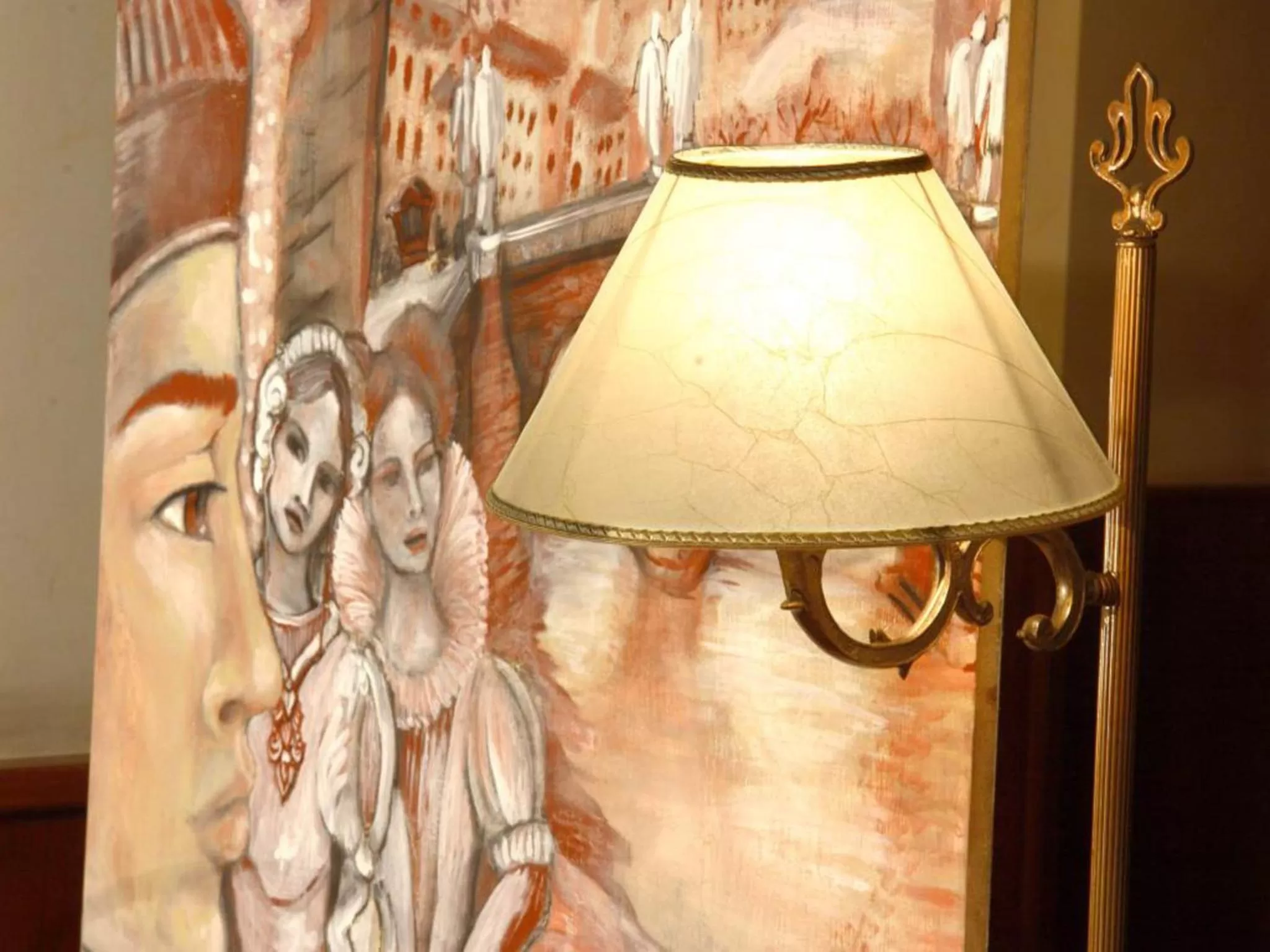 Decorative detail in Hotel Assisi