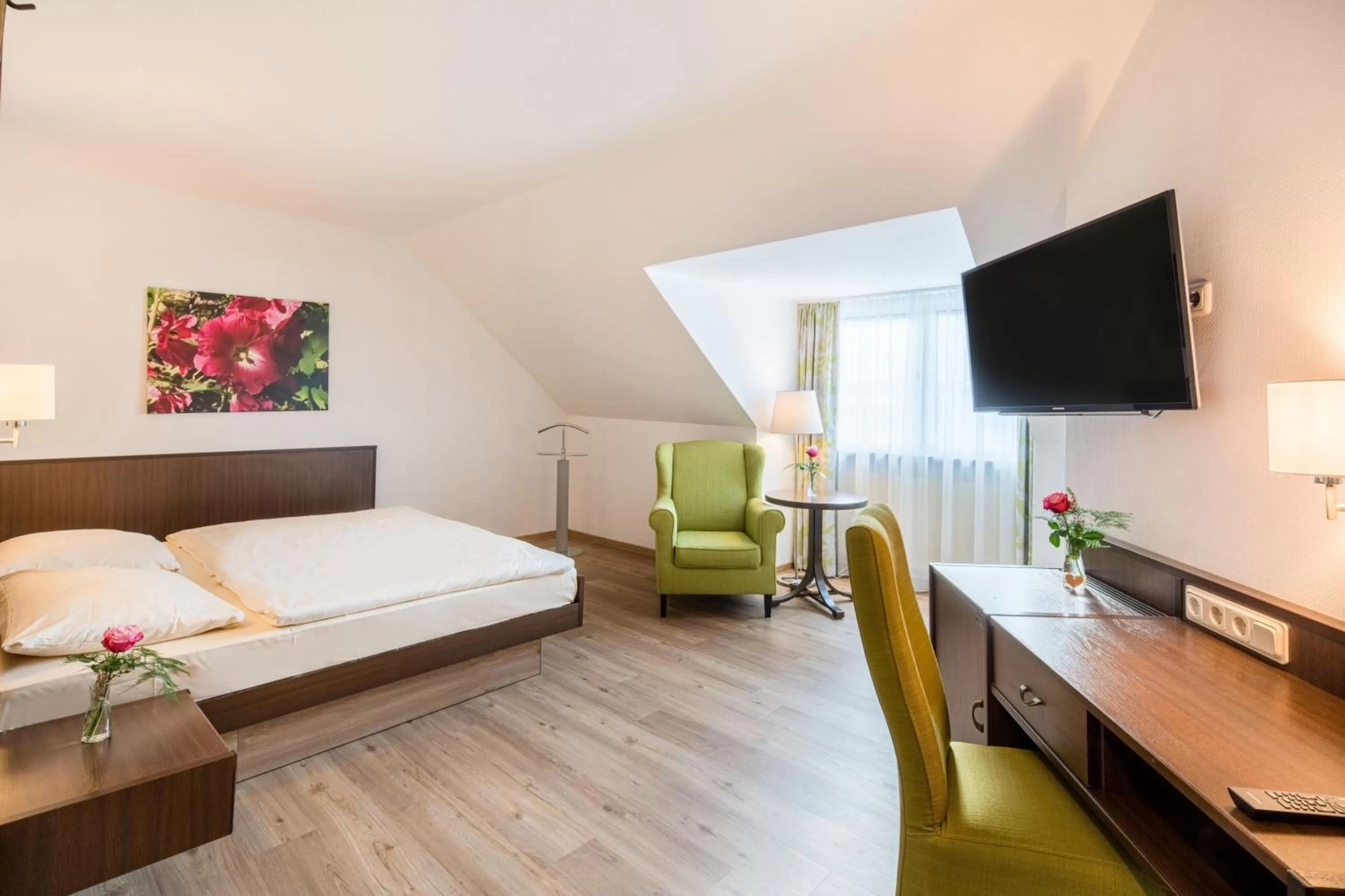 Photo of the whole room, Bed in Waldhotel Schäferberg