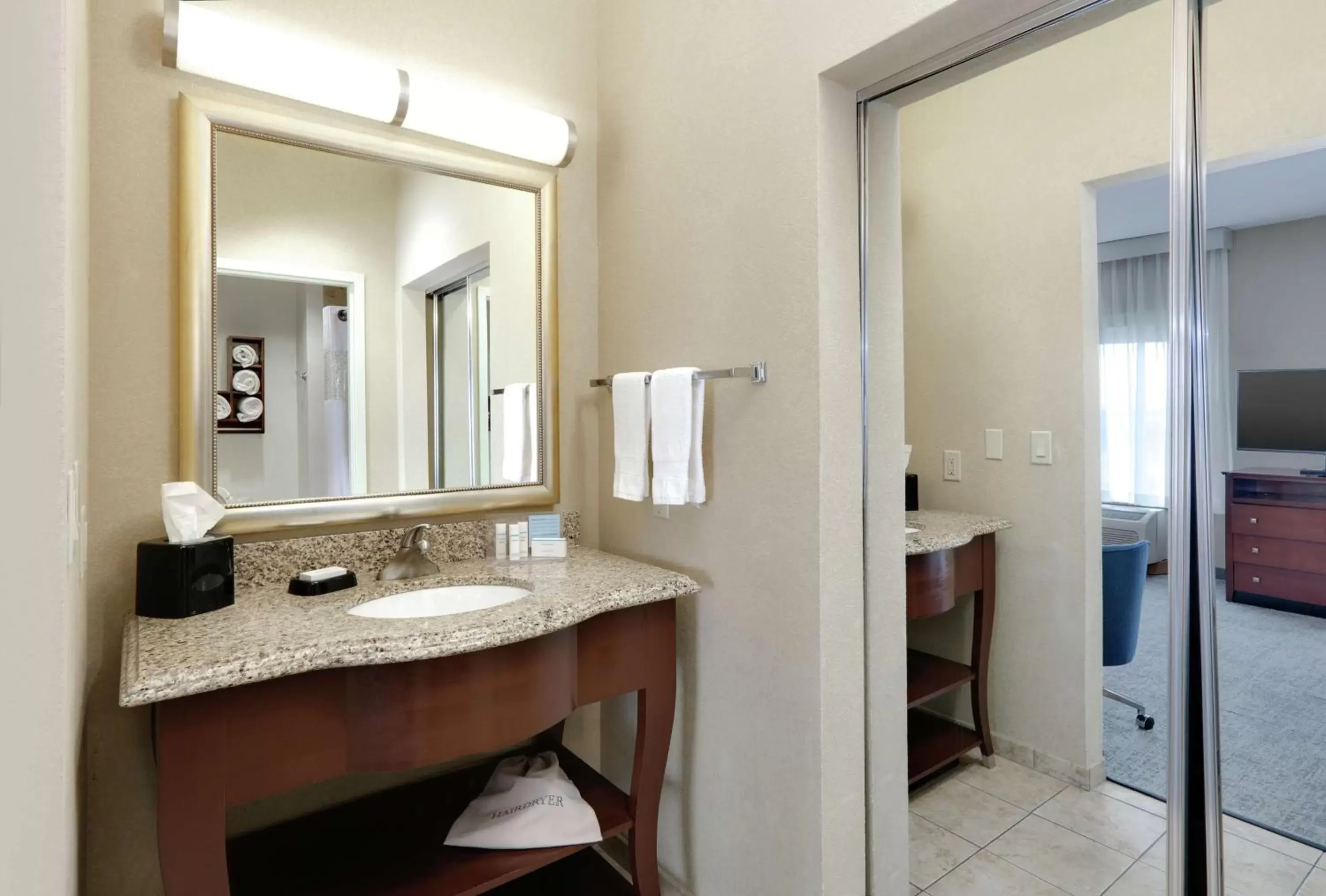 Bedroom, Bathroom in Hampton Inn & Suites Abilene I-20