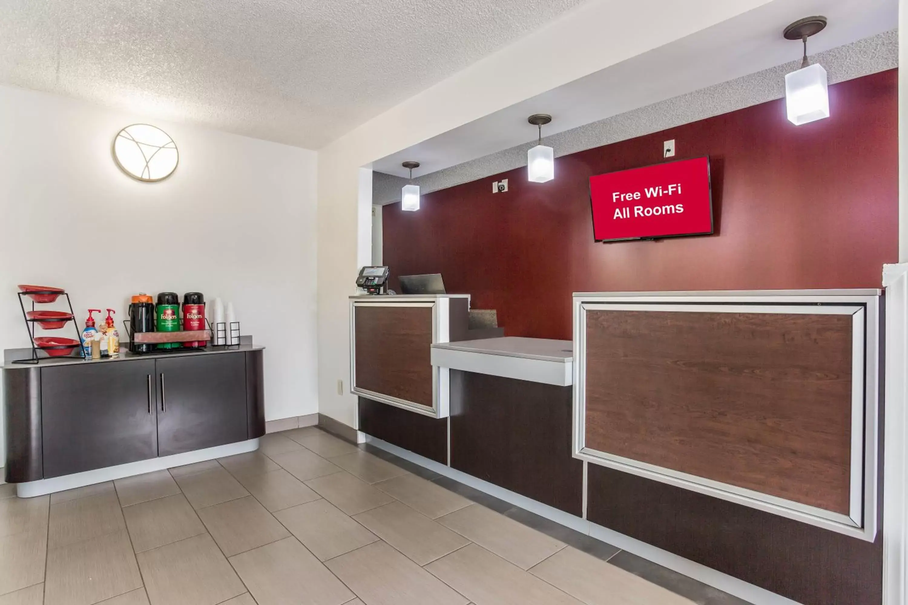 Lobby or reception, Lobby/Reception in Red Roof Inn Monteagle - I-24