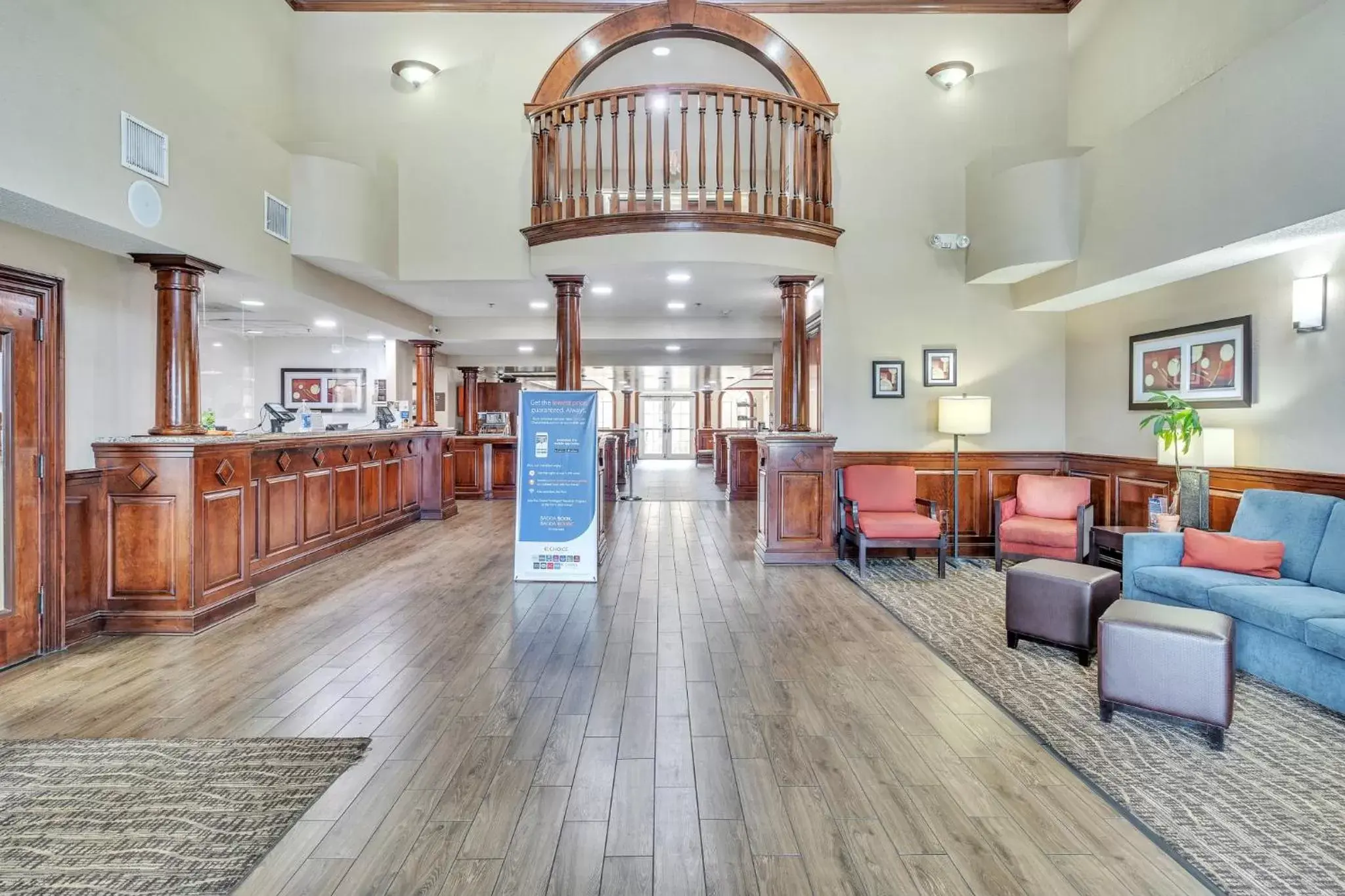 Lobby or reception in Comfort Suites Sumter