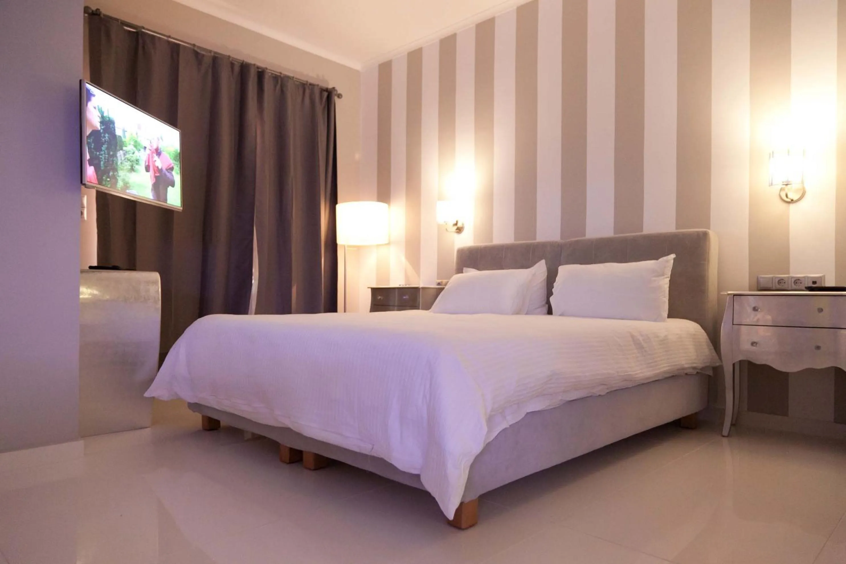 Bedroom in Georgioupolis Beach Hotel