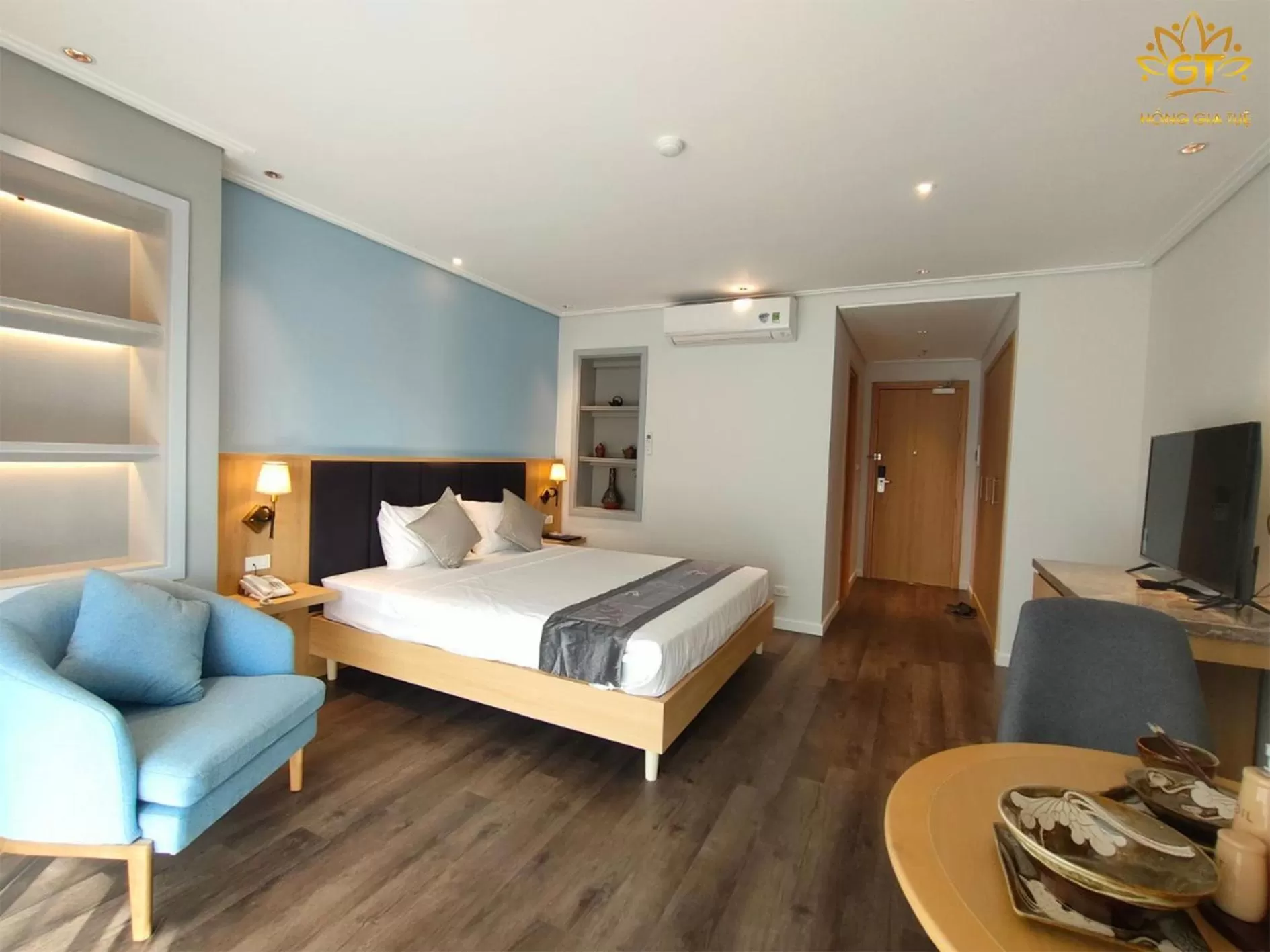 Bed in Hồng Gia Tuệ Lake View