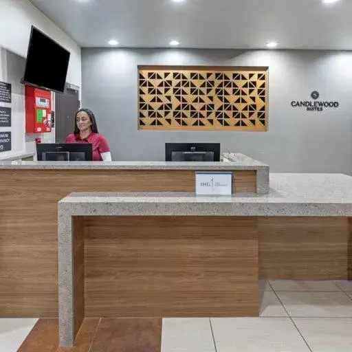 Lobby or reception, Lobby/Reception in Candlewood Suites - Muskogee, an IHG Hotel