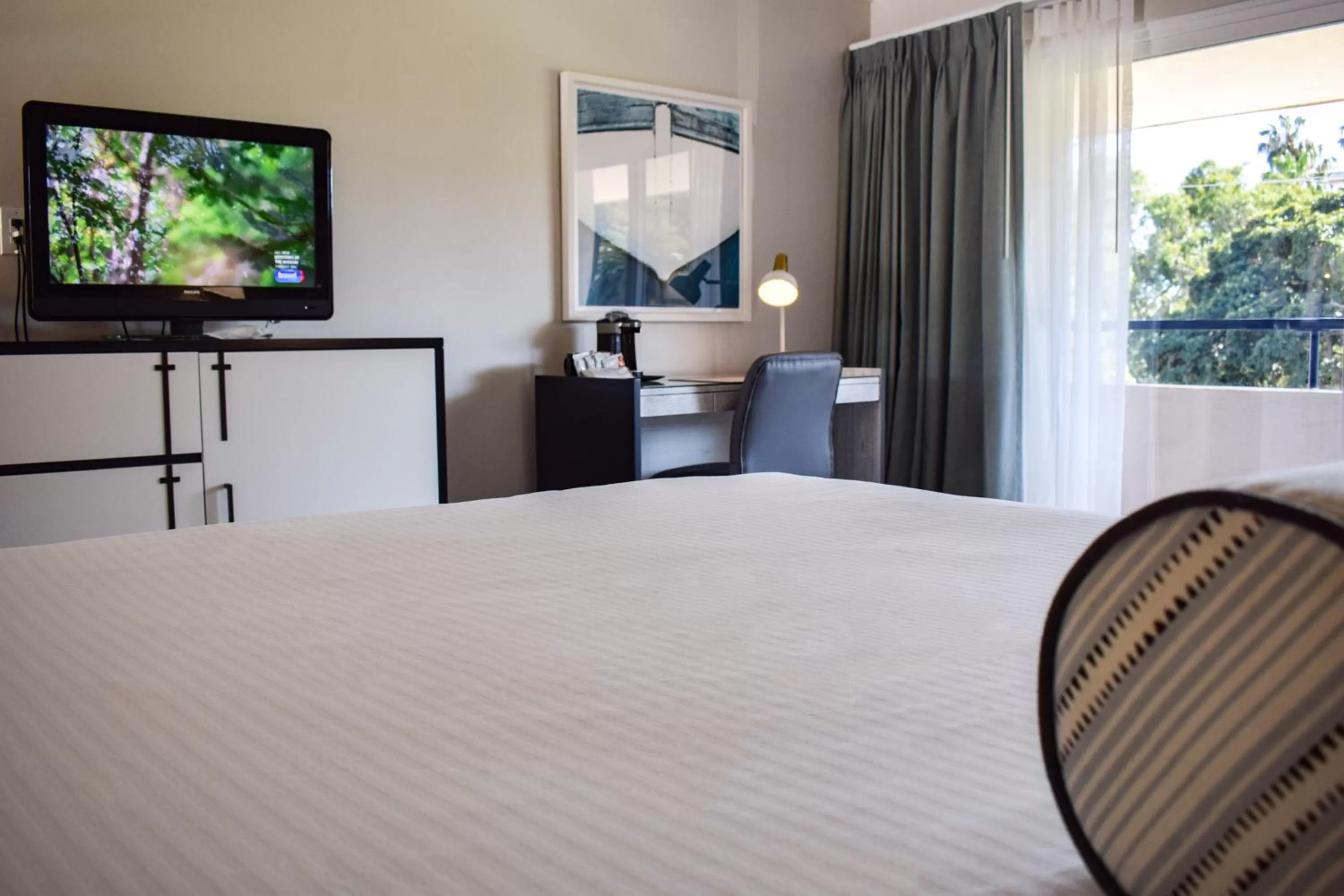 Bed in Beachside Inn