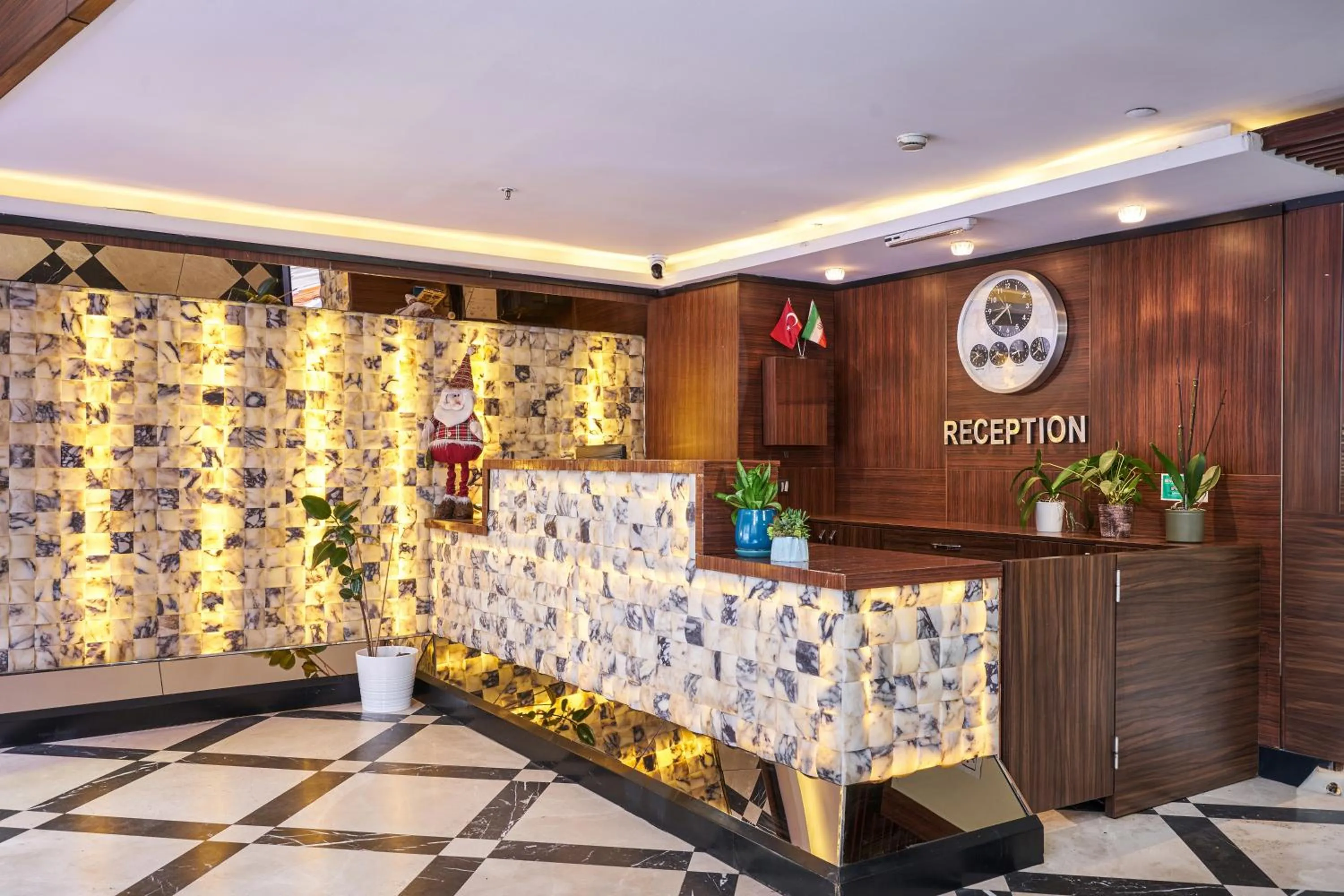 Lobby or reception in Atro Hotel