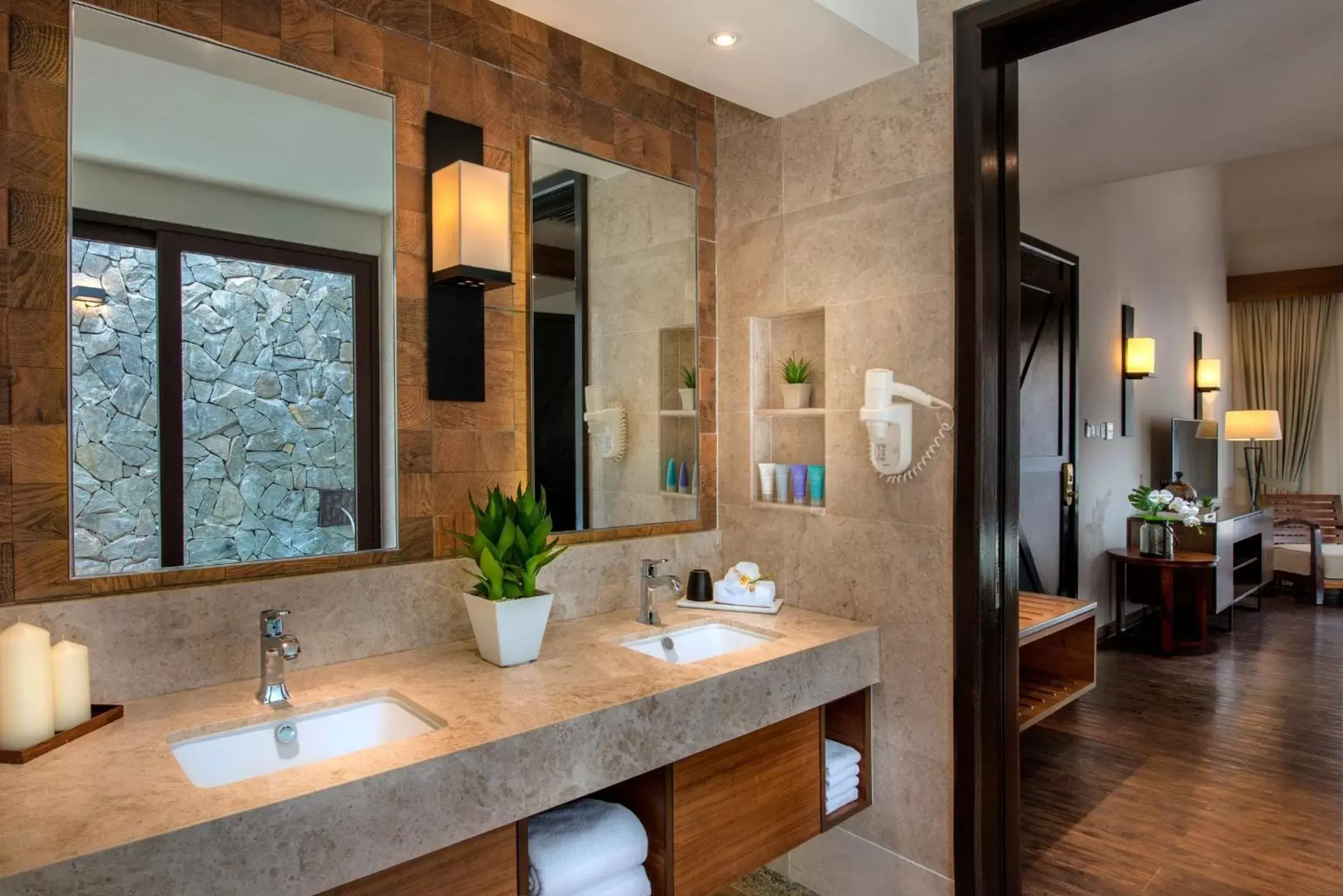 Bathroom in The Banjaran Hotsprings Retreat