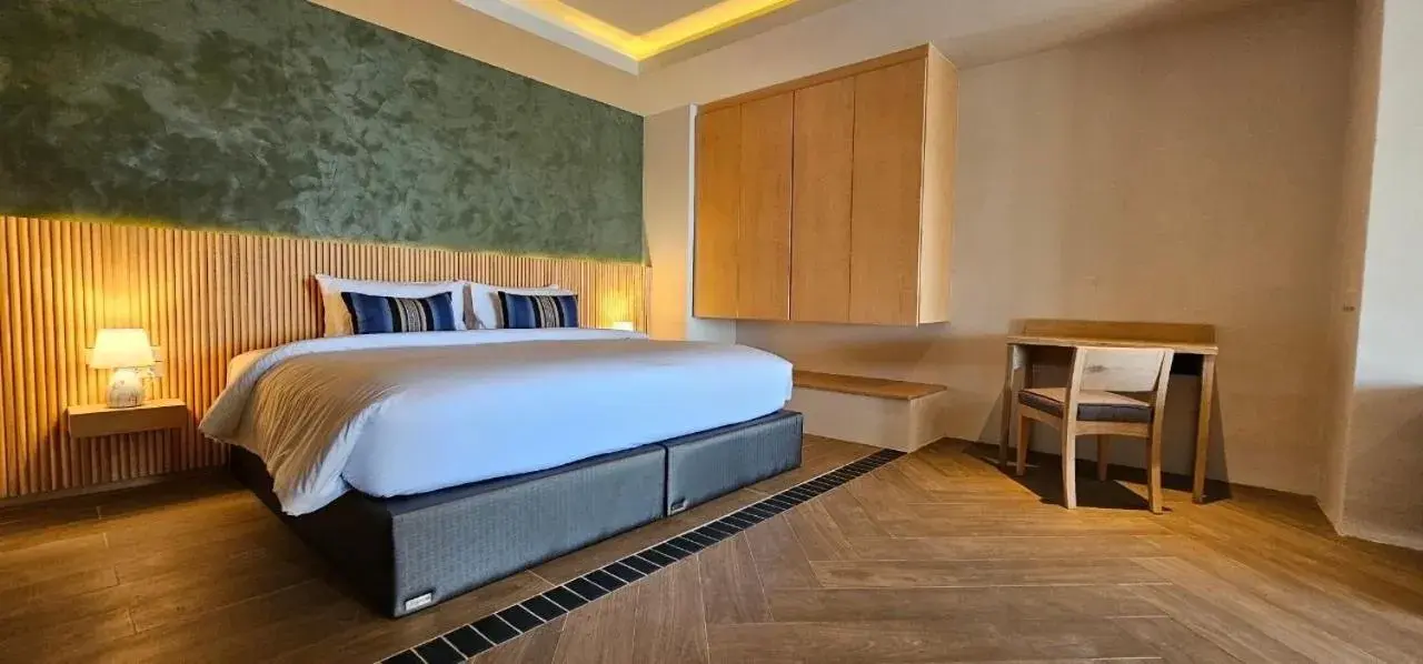 Bedroom, Bed in Punnpreeda Beach Resort - SHA Plus Certified