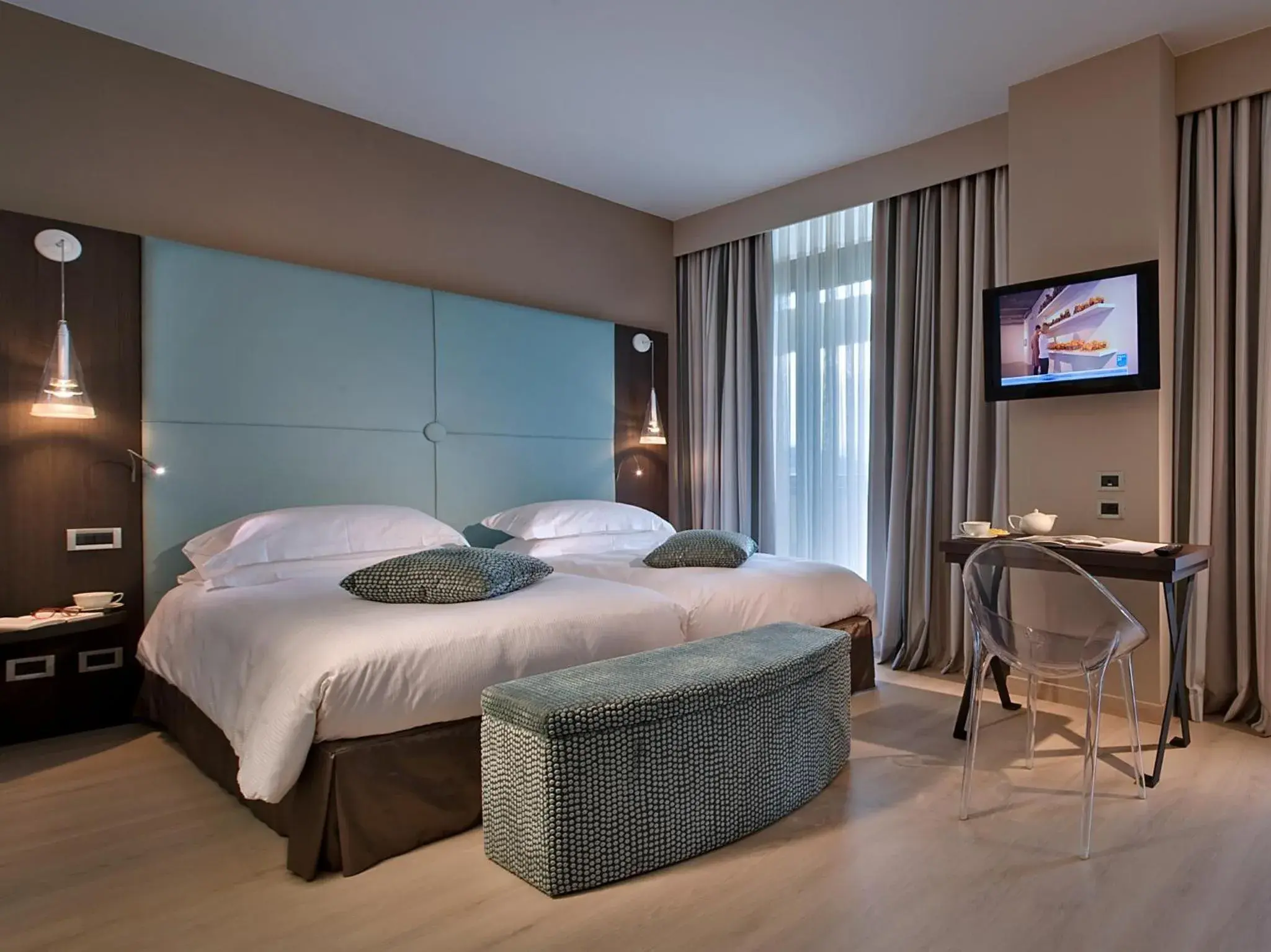 Bedroom, Bed in Esplanade Tergesteo - Luxury Retreat
