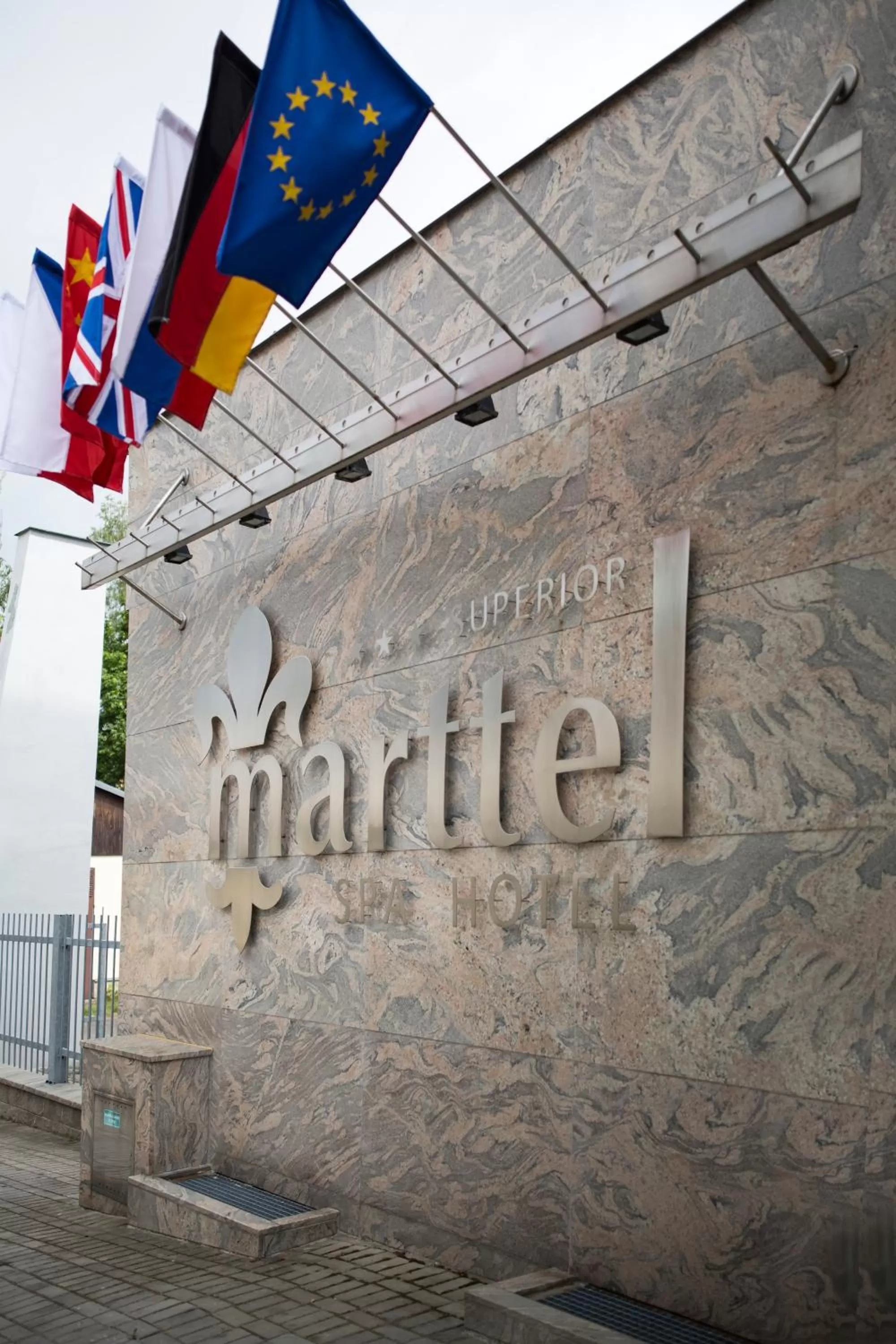 Facade/entrance in Hotel Marttel