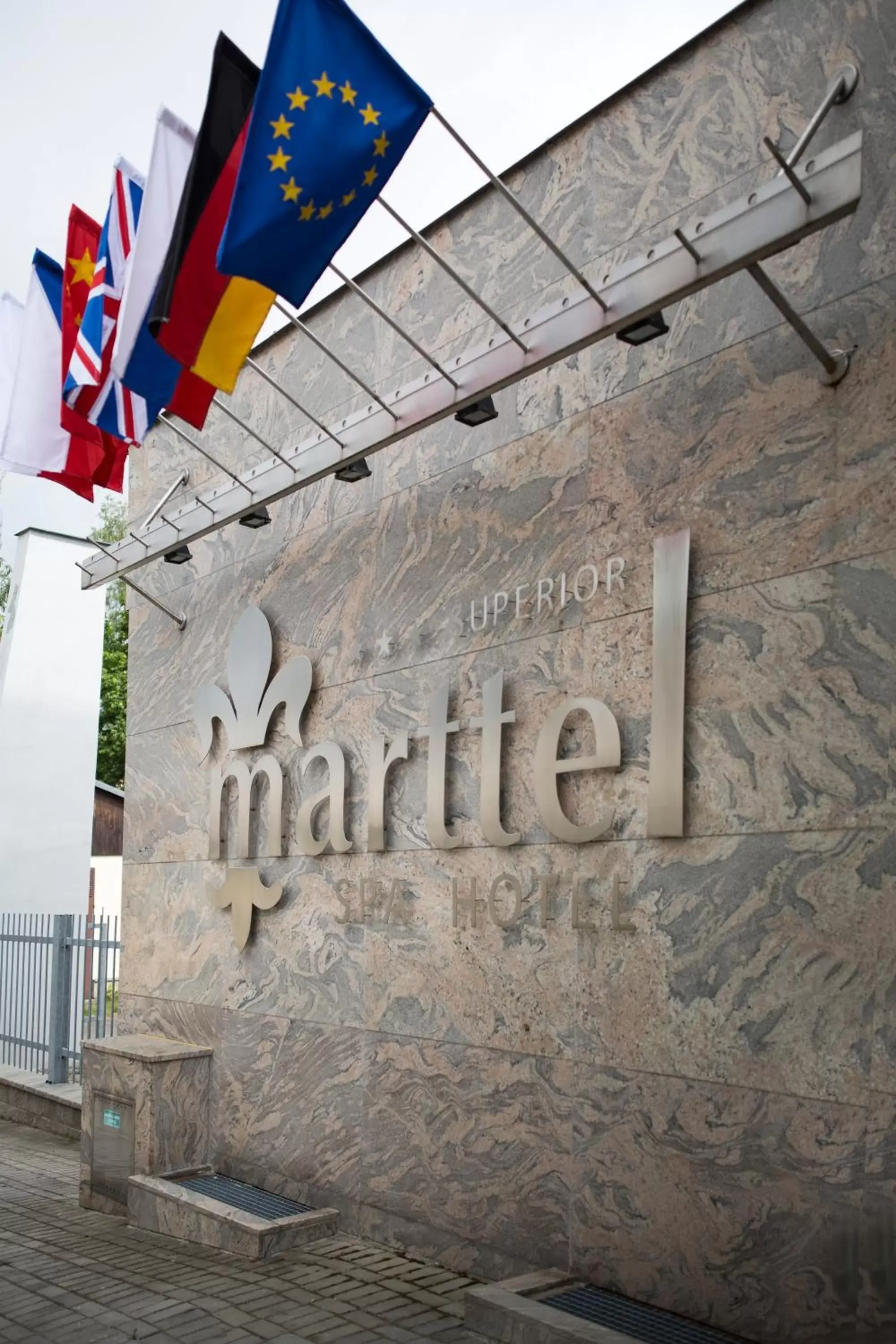 Facade/entrance, Property Logo/Sign in Hotel Marttel