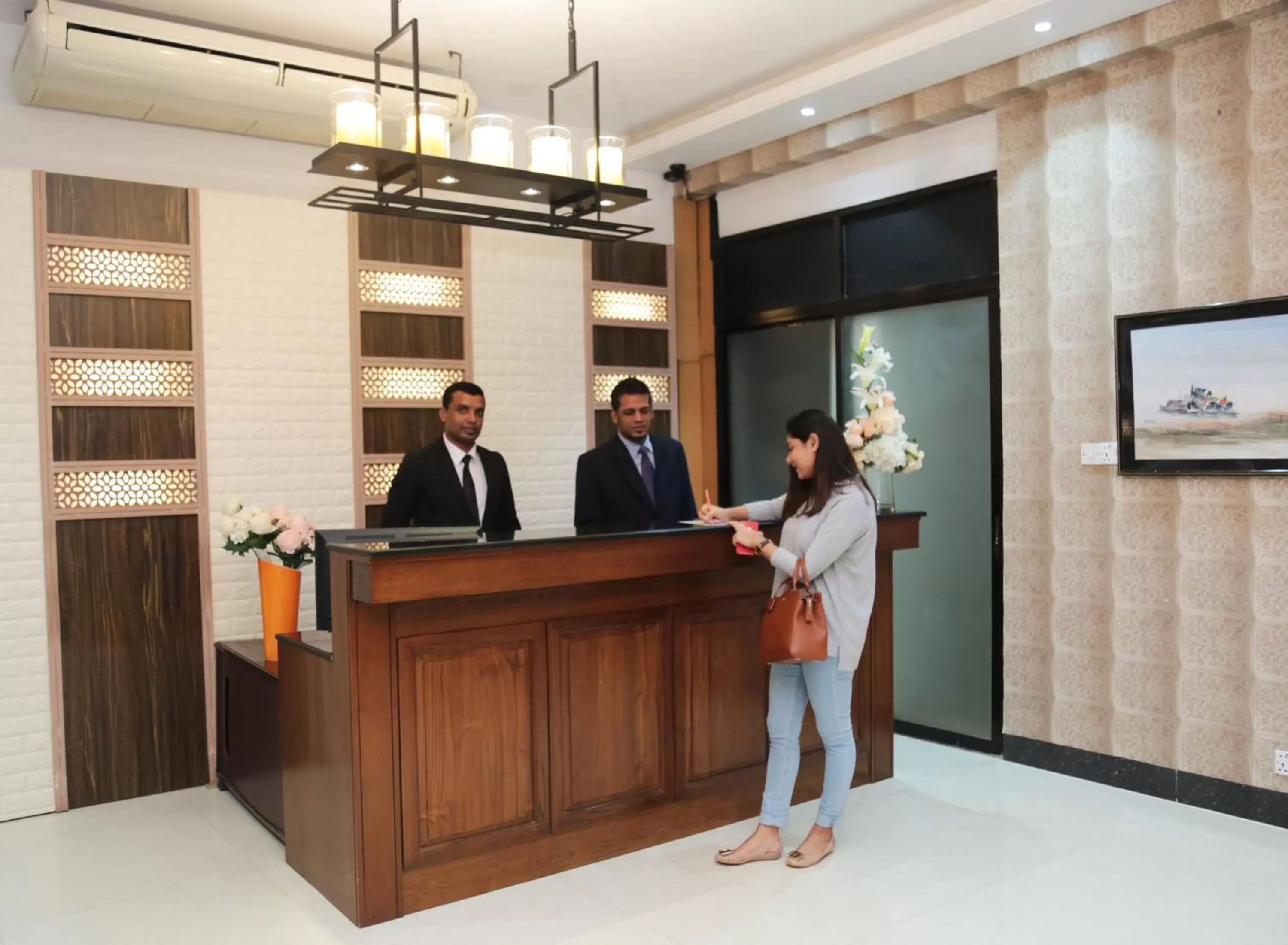 Lobby or reception in Civic Inn Lobby or reception in Civic Inn