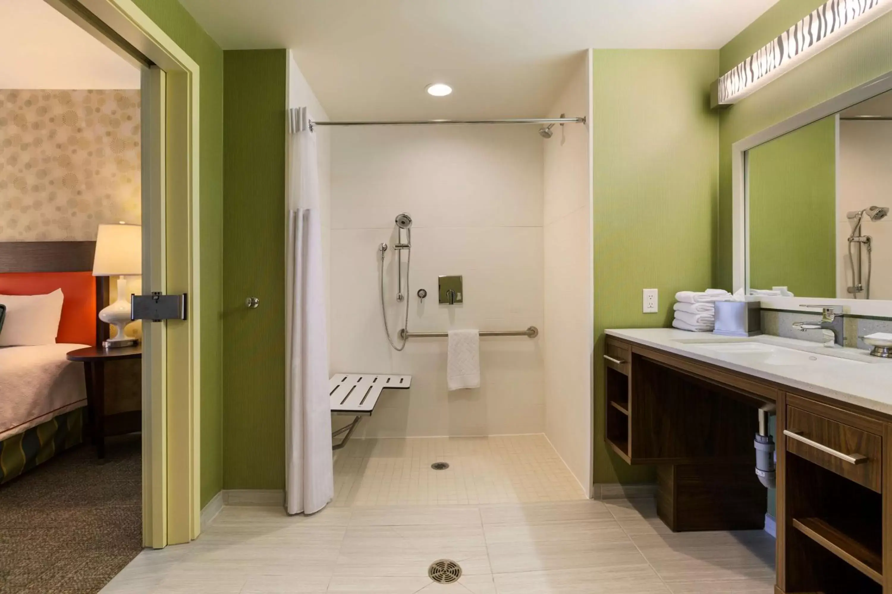 Bathroom in Home2 Suites by Hilton West Edmonton