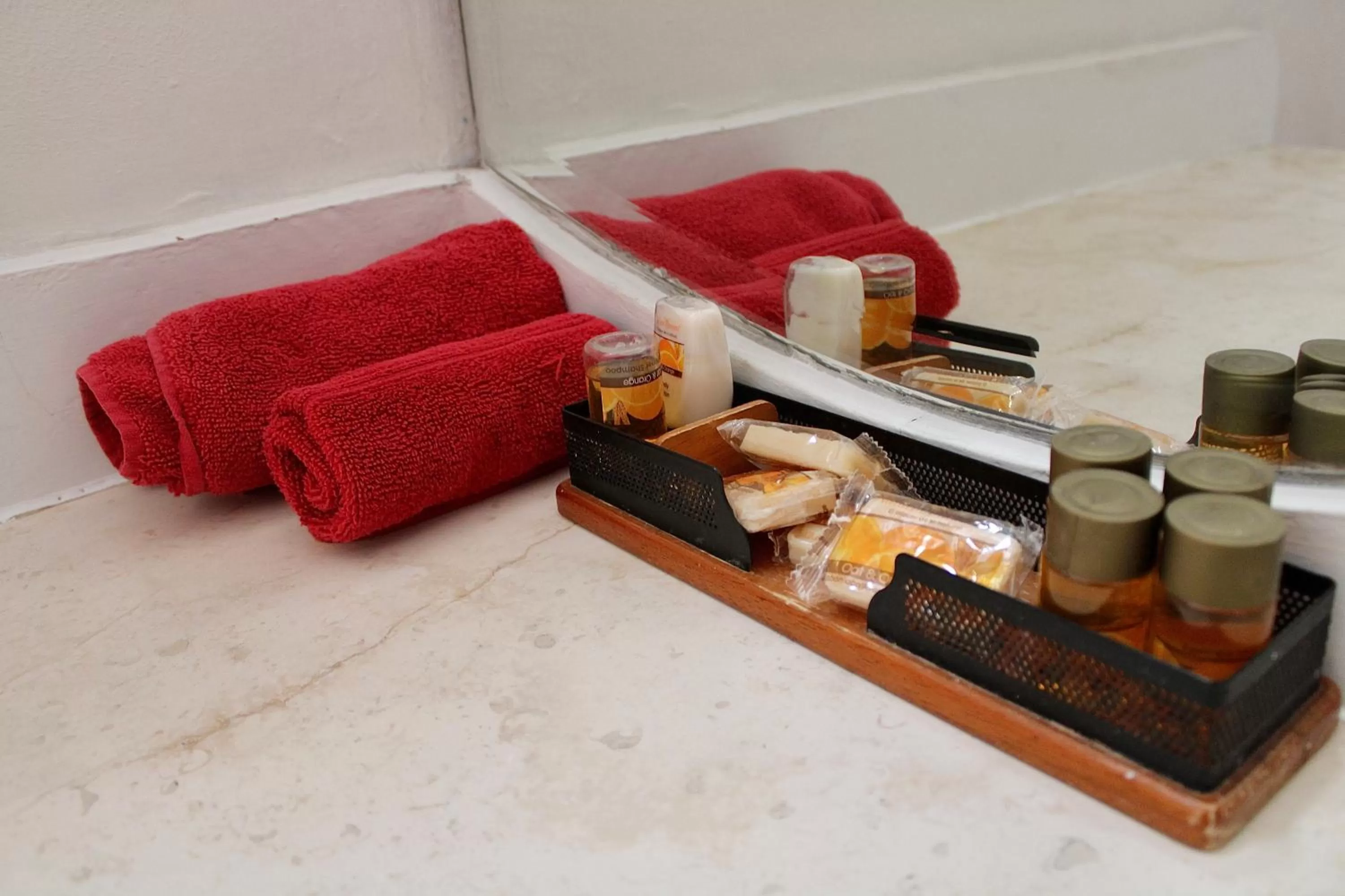 towels in Villa Merida Boutique Hotel