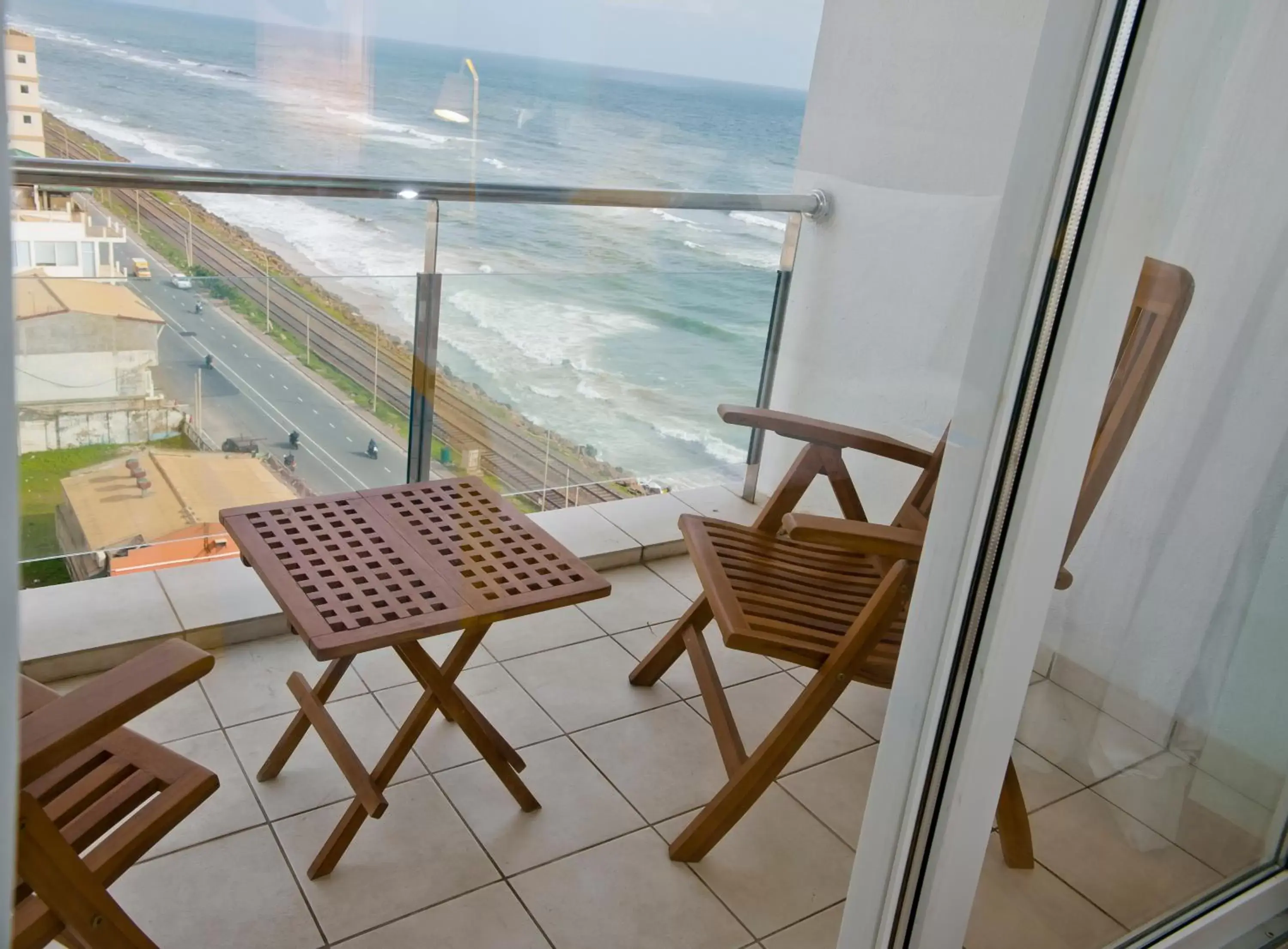 View (from property/room), Balcony/Terrace in Ocean Edge Suites & Hotel Colombo