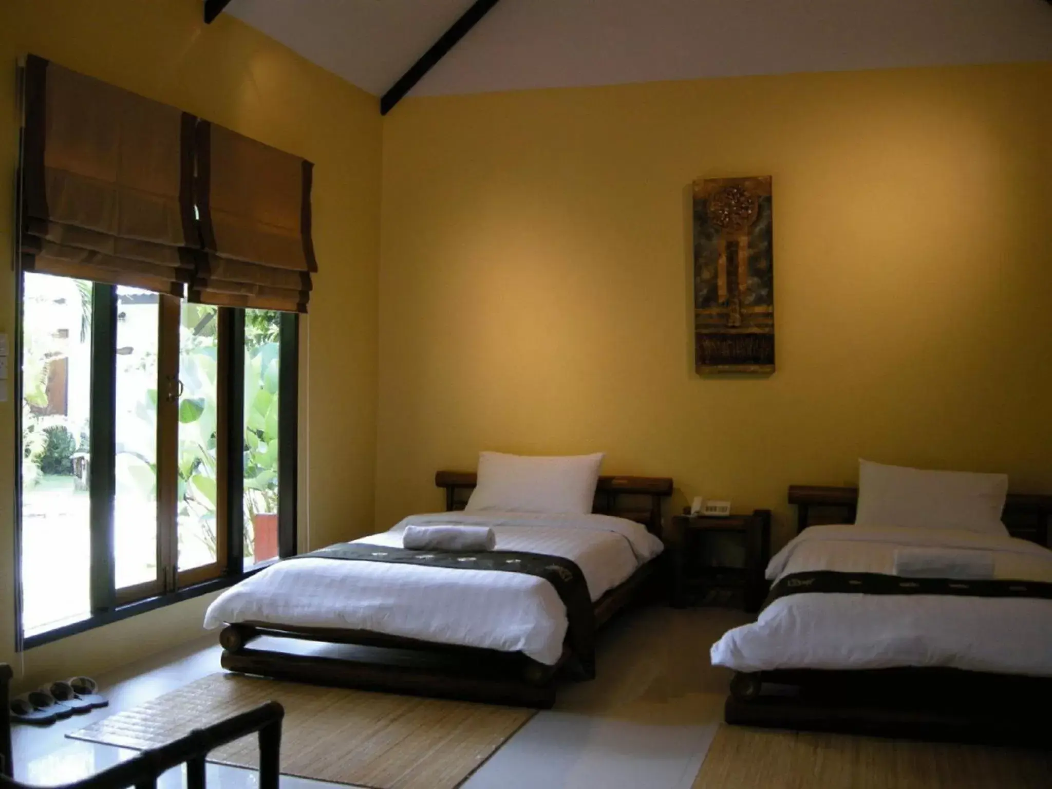 Bed in Baan Thai House