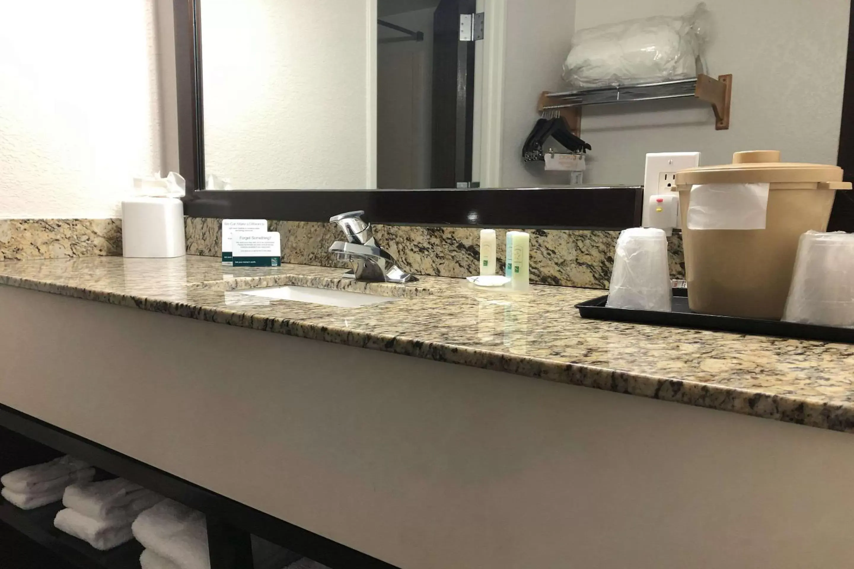 Bathroom in Quality Inn & Suites Denver International Airport