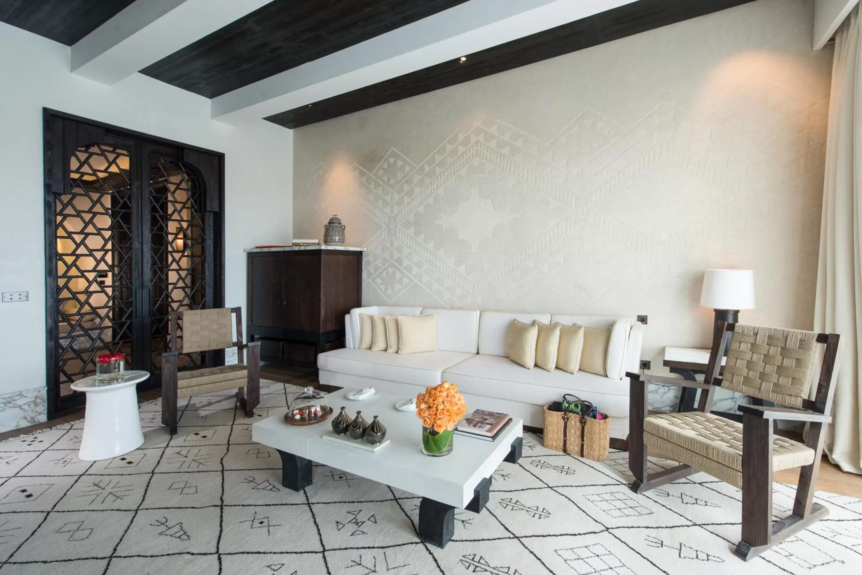 Living room, Seating Area in Mandarin Oriental, Marrakech