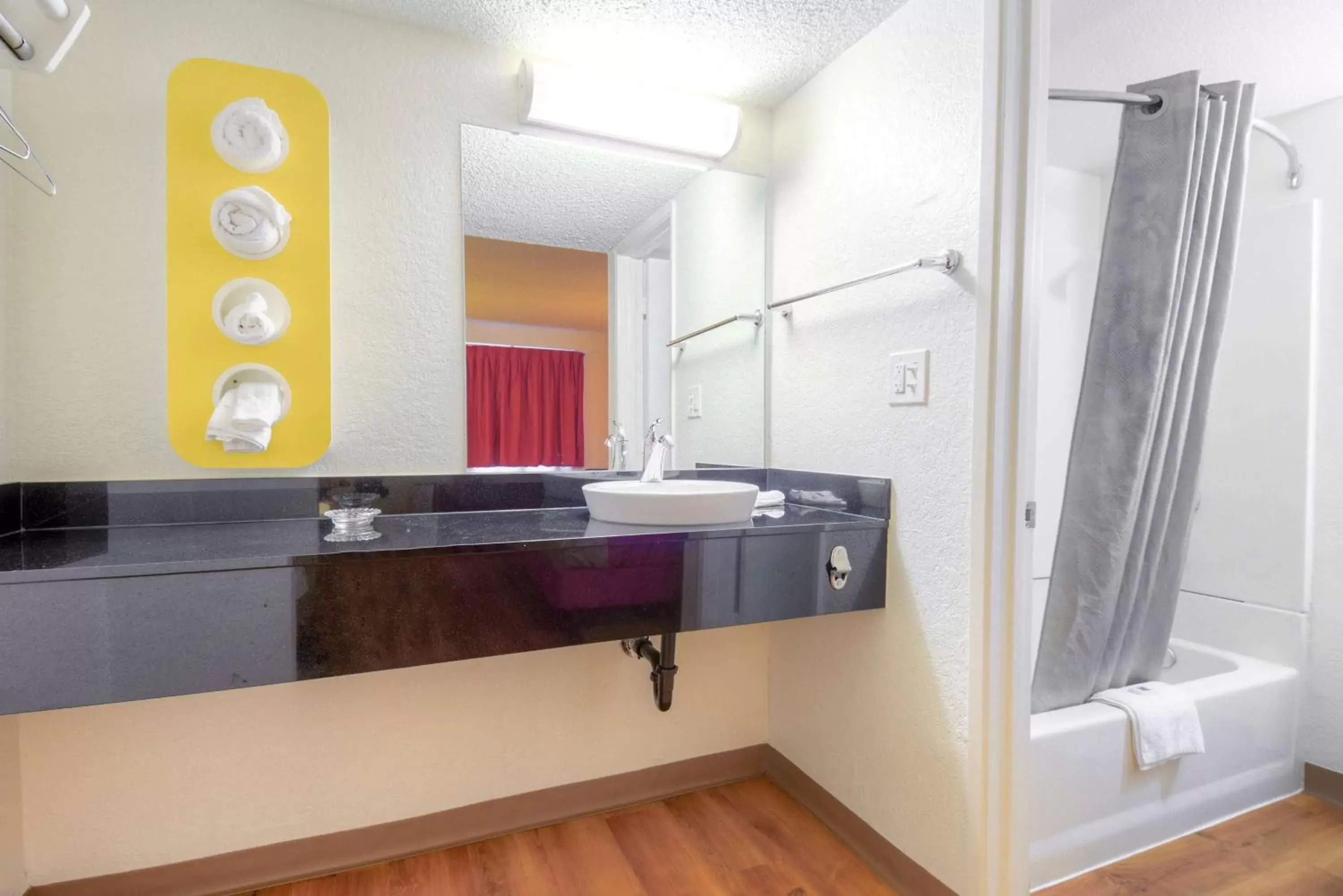 Shower, Bathroom in Motel 6-Costa Mesa, CA