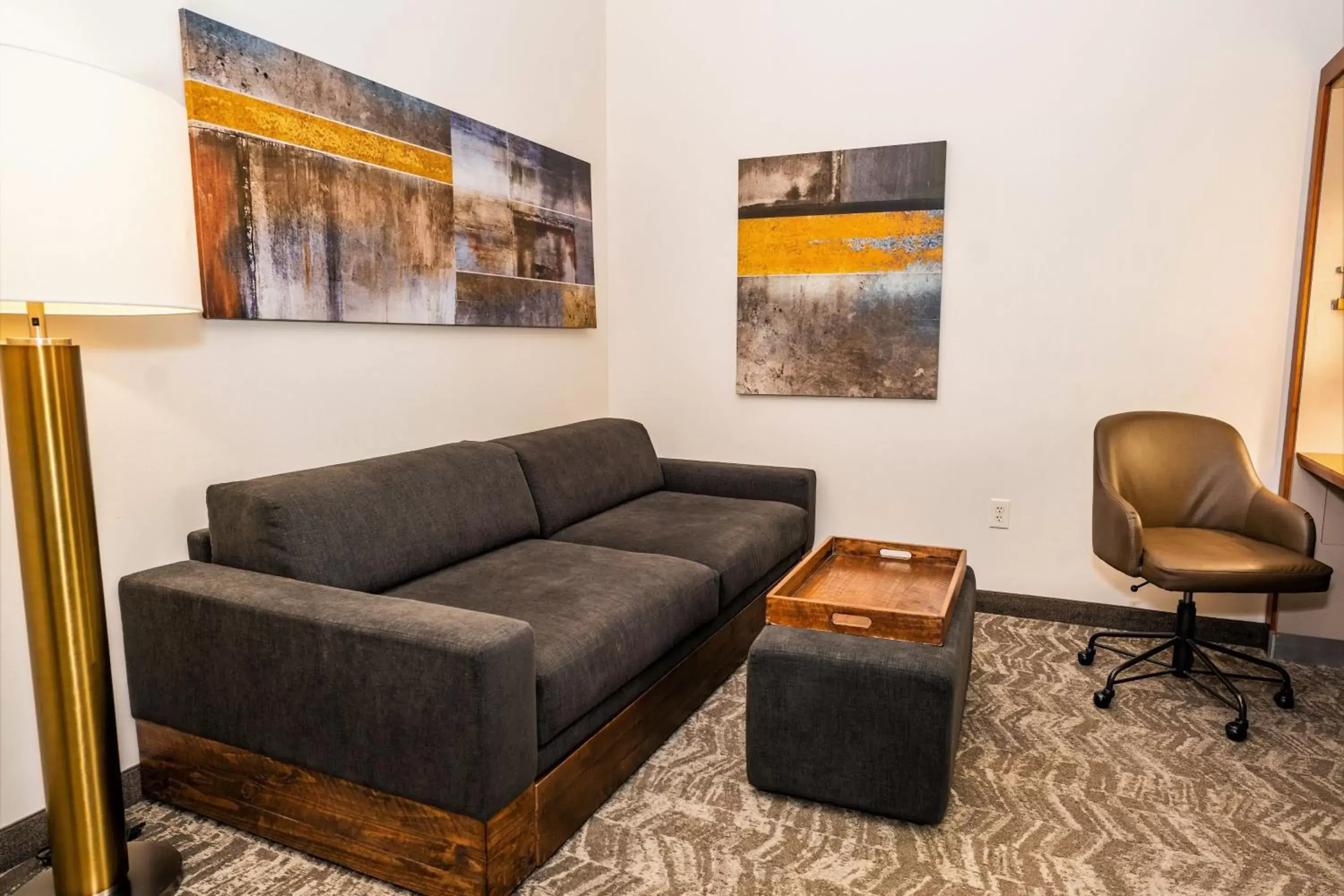 King Suite with Sofa Bed - Hearing Accessible in Springhill Suites by Marriott San Antonio Alamo Plaza/Convention Center King Suite with Sofa Bed - Hearing Accessible in Springhill Suites by Marriott San Antonio Alamo Plaza/Convention Center