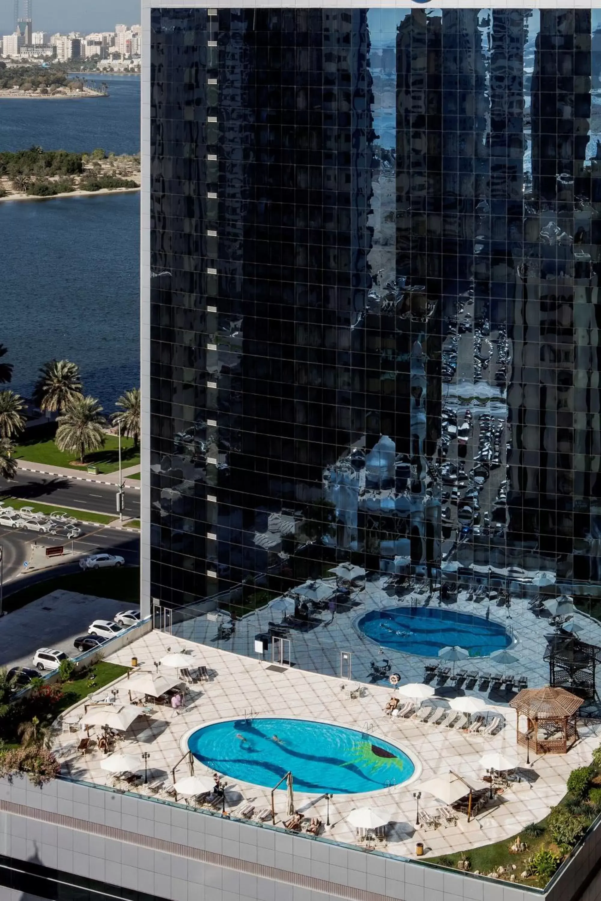 Property building, Pool View in Corniche Hotel Sharjah