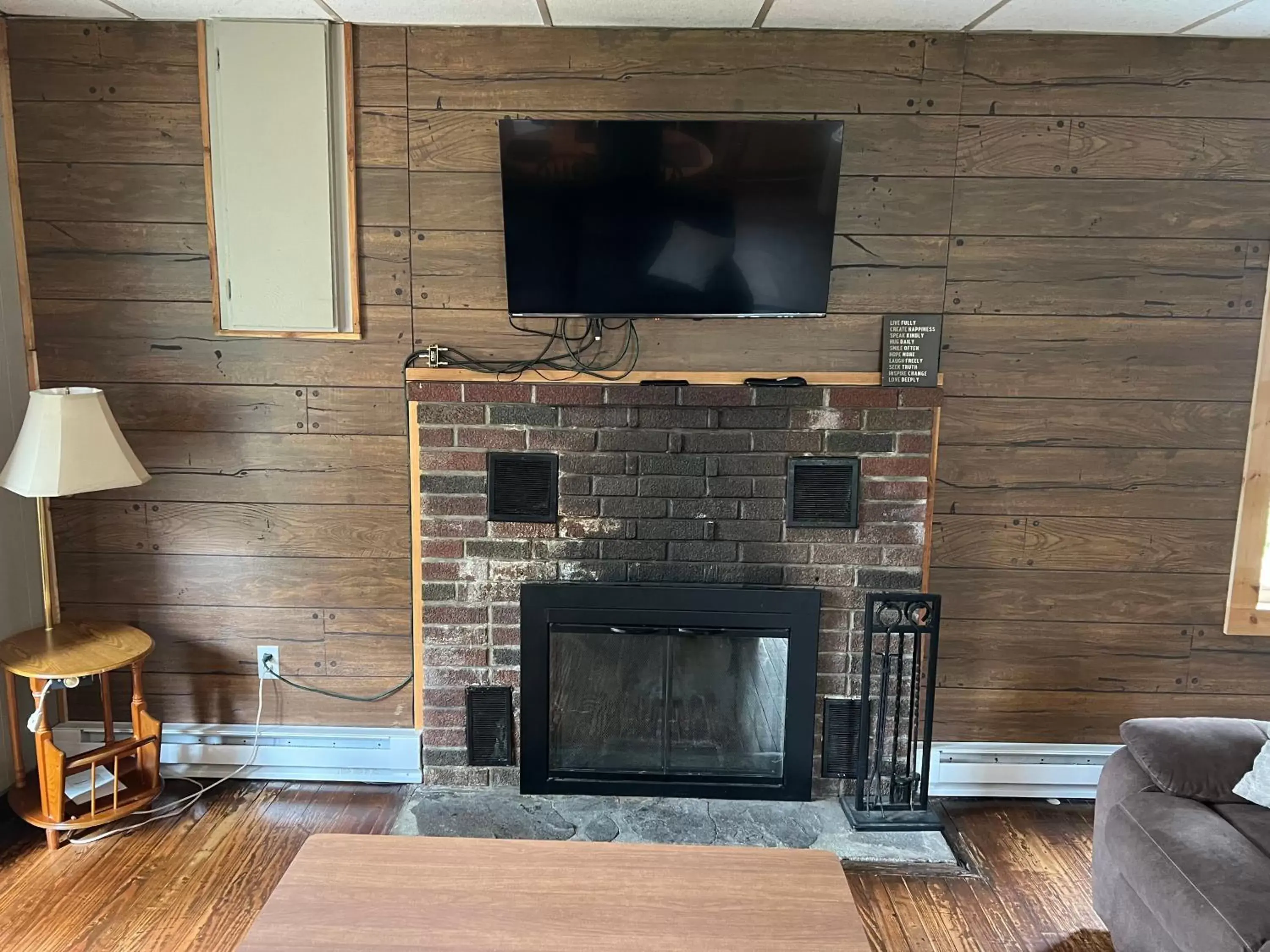 TV/Entertainment Center in Echo Valley Cottages