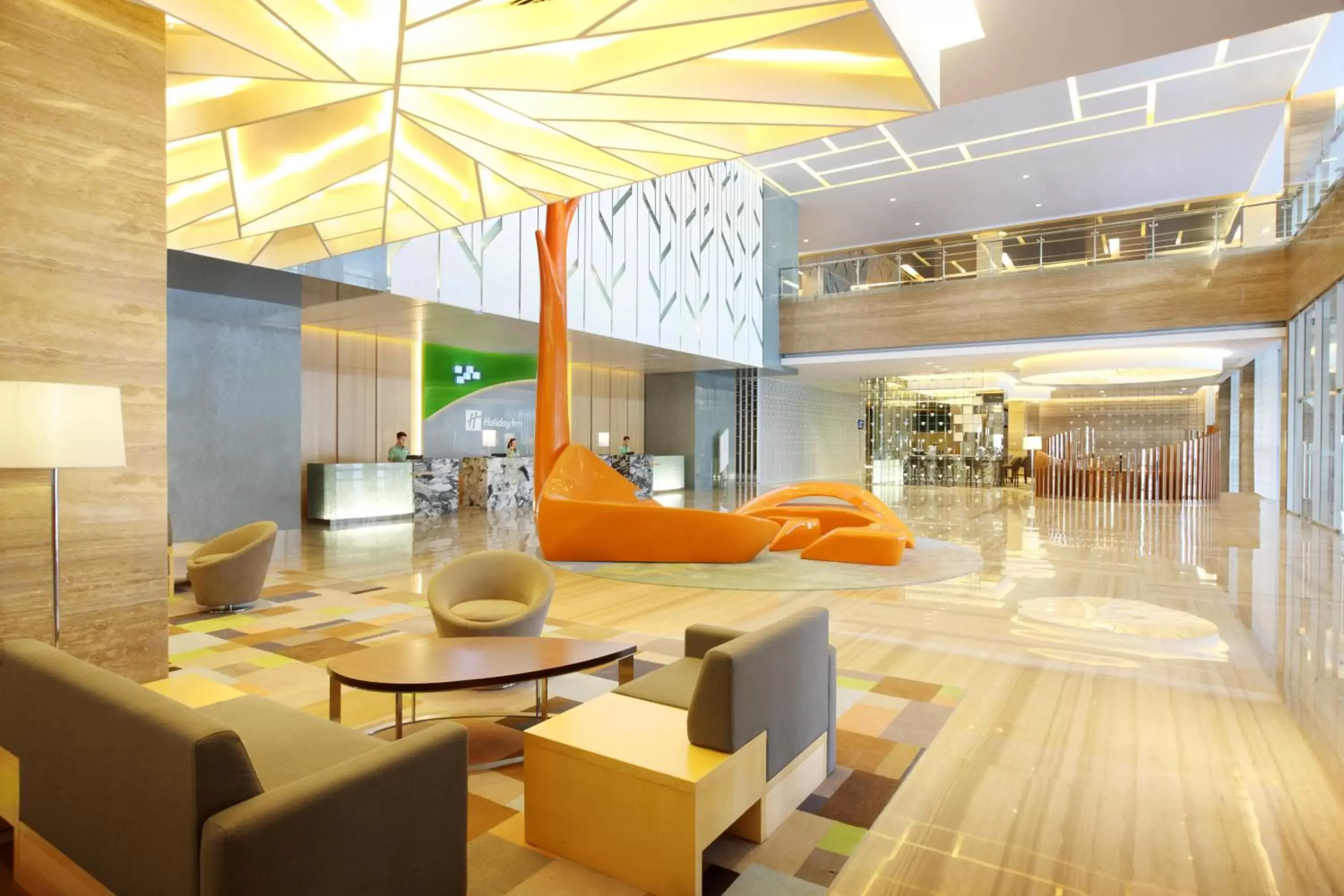 Lobby or reception in Holiday Inn Jakarta Kemayoran, an IHG Hotel